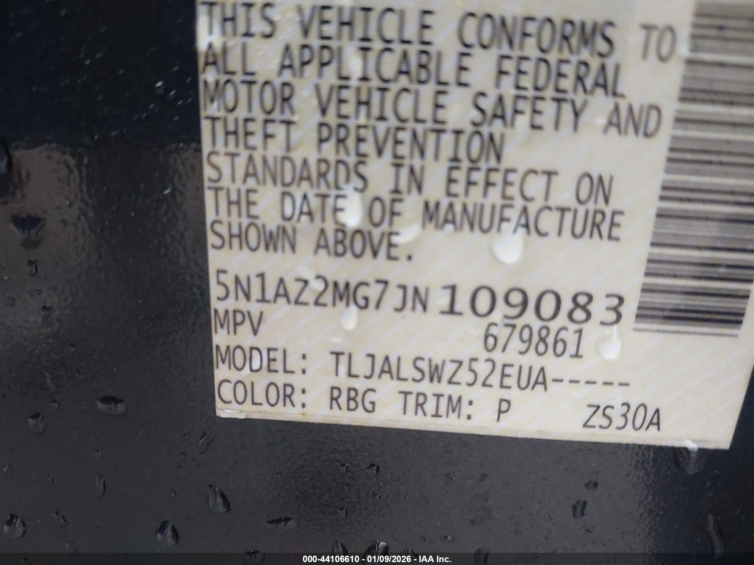 NISSAN MURANO image 9
