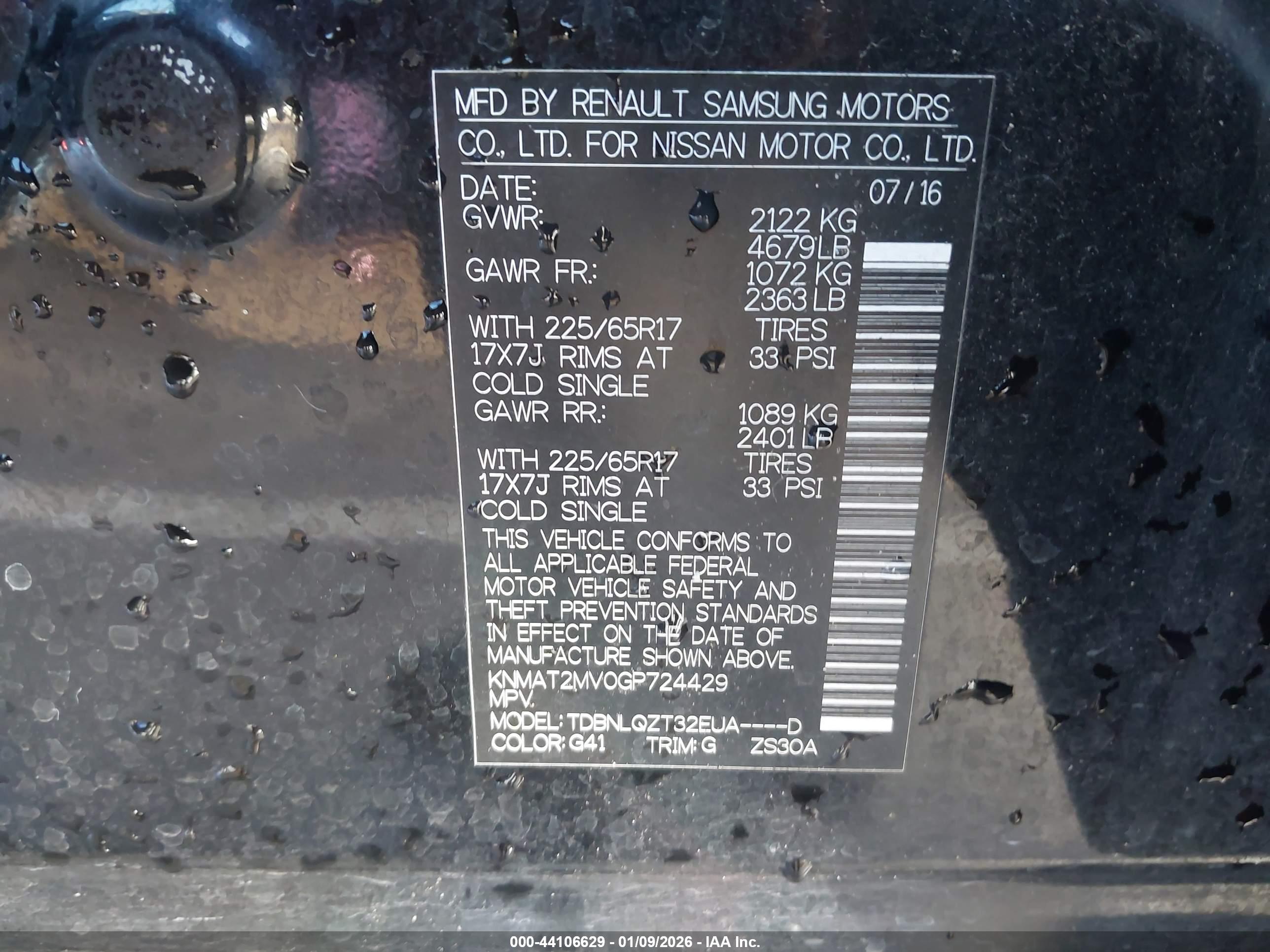 NISSAN ROGUE image 9