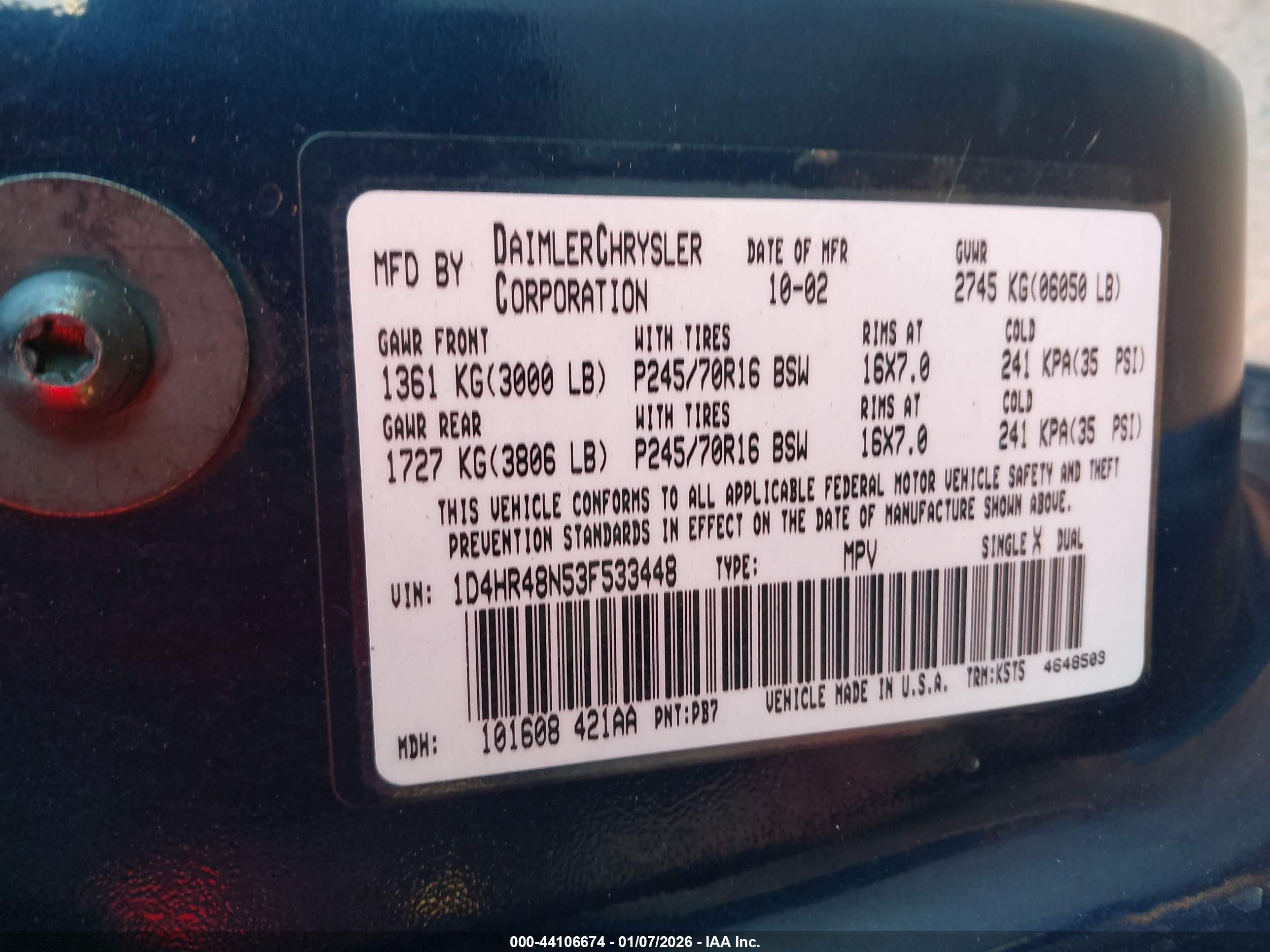 DODGE DURANGO image 9