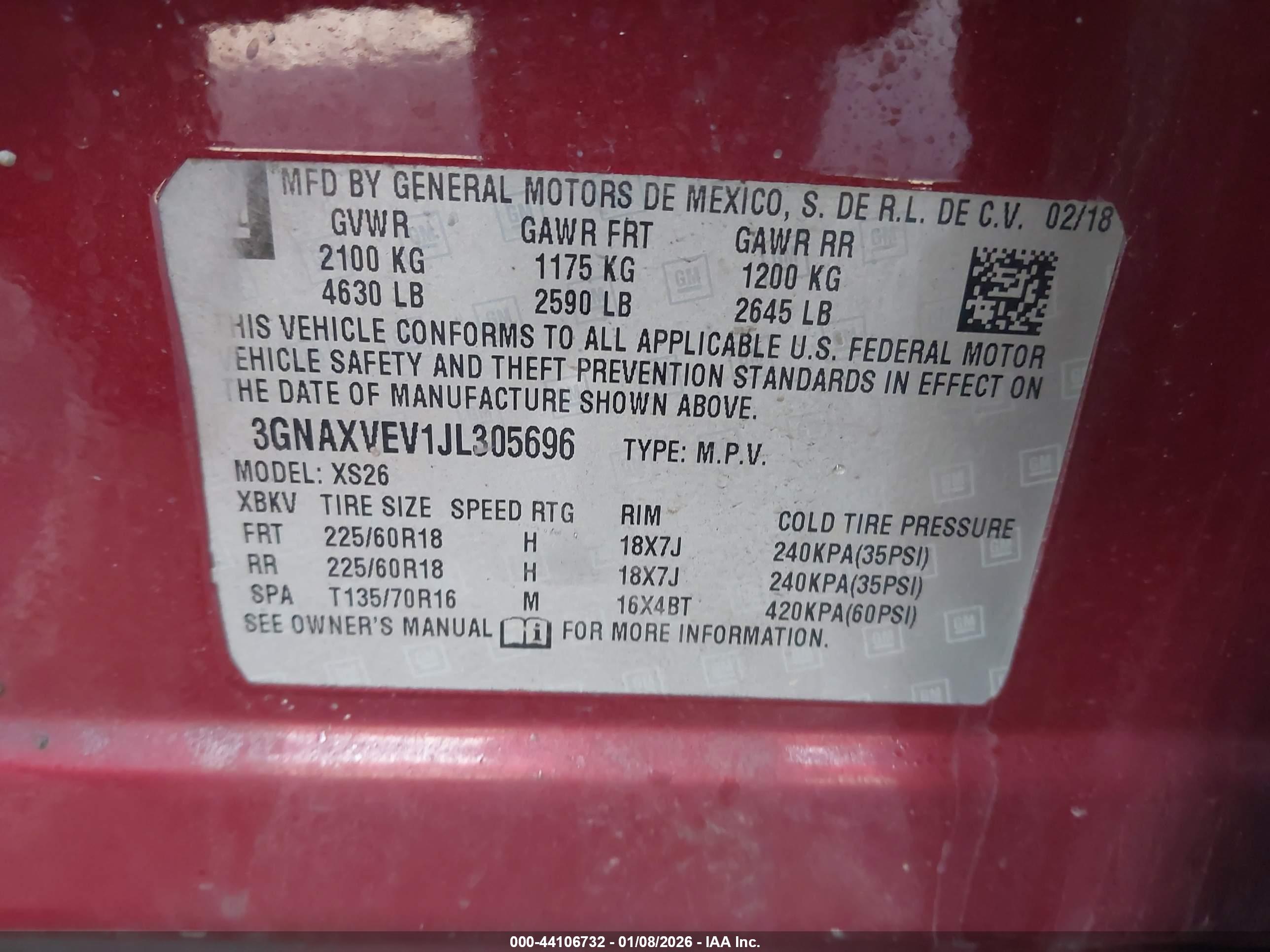 CHEVROLET EQUINOX image 9