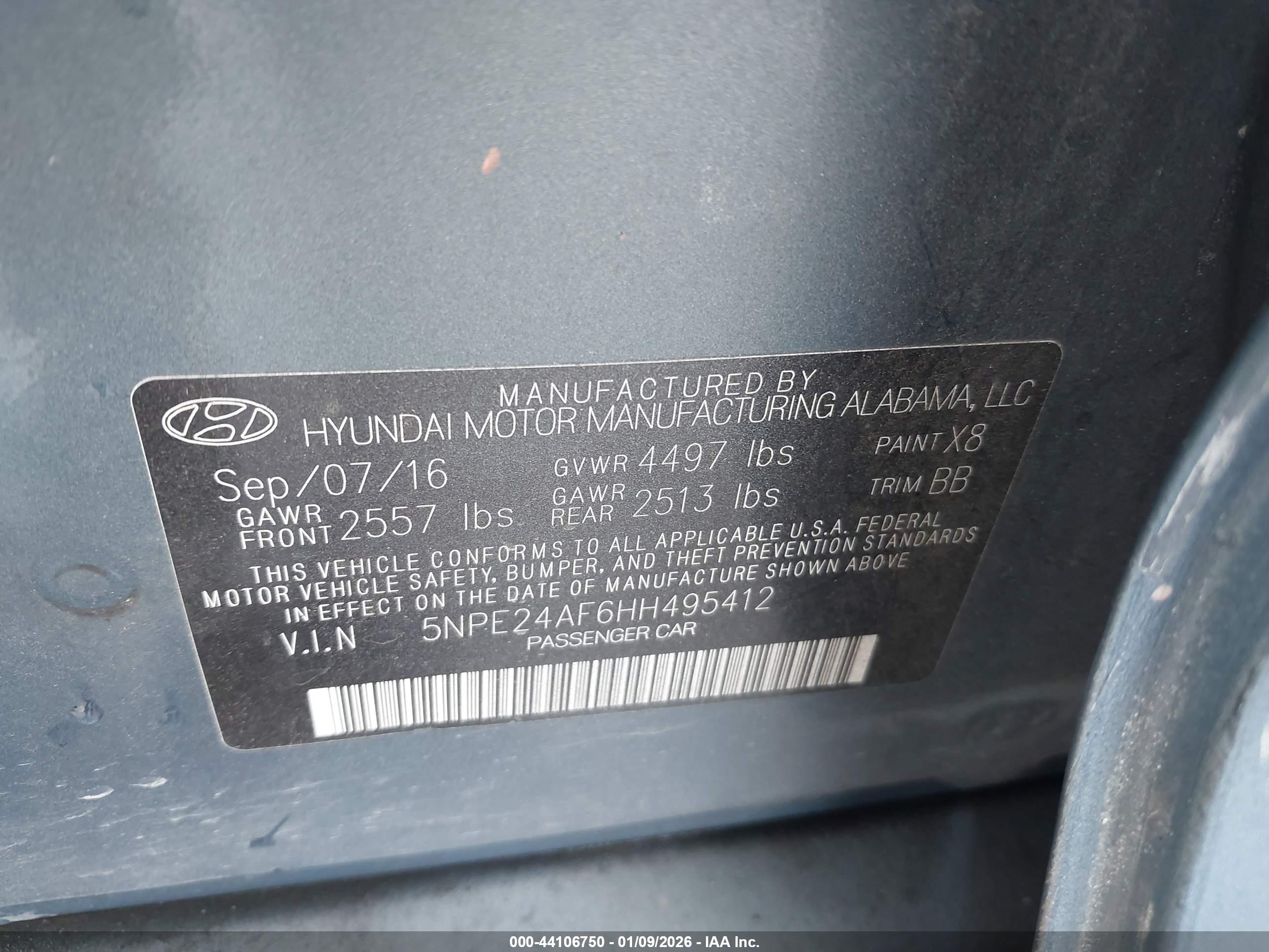 HYUNDAI SONATA image 9