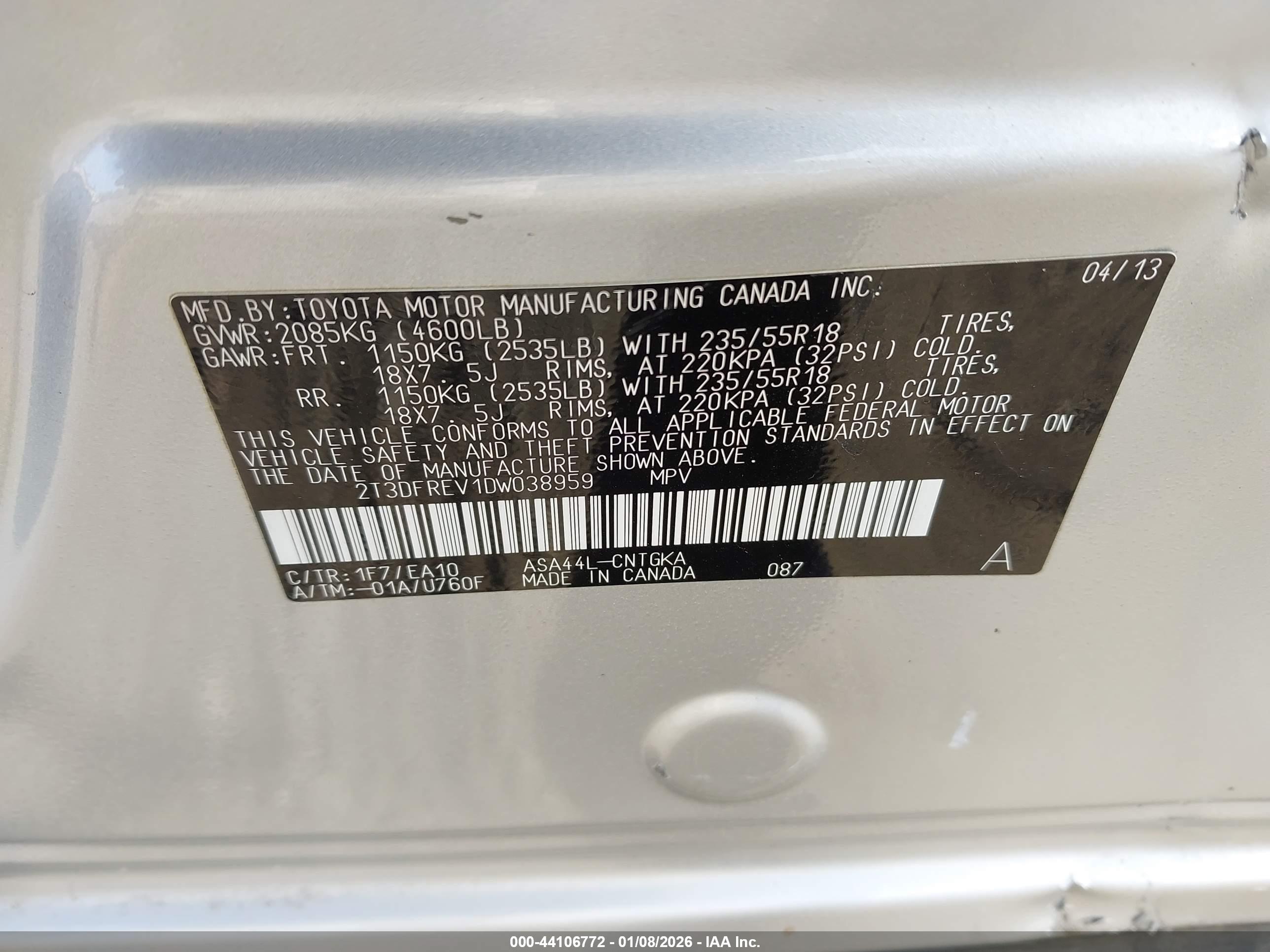 TOYOTA RAV4 image 9