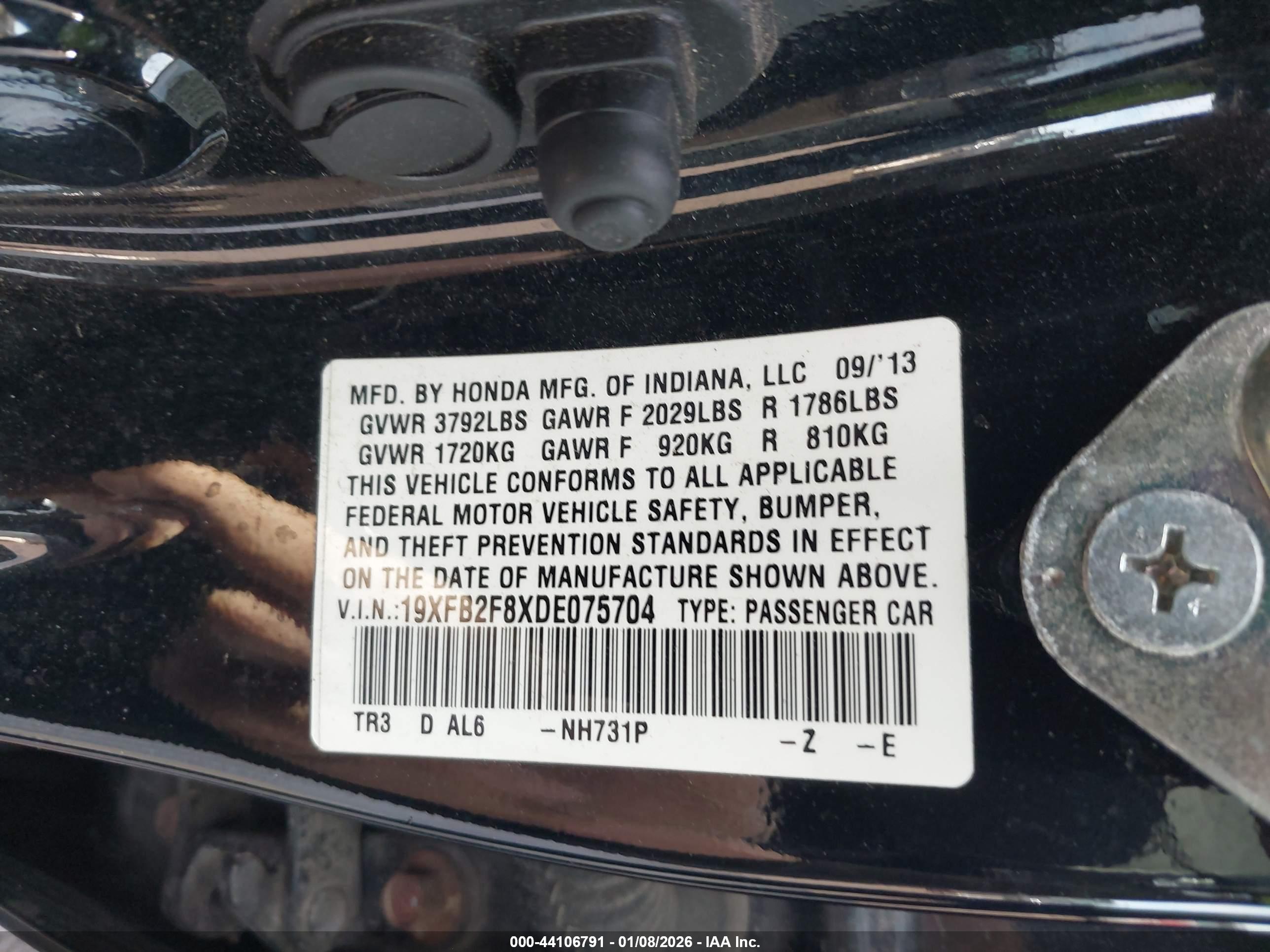 HONDA CIVIC image 9
