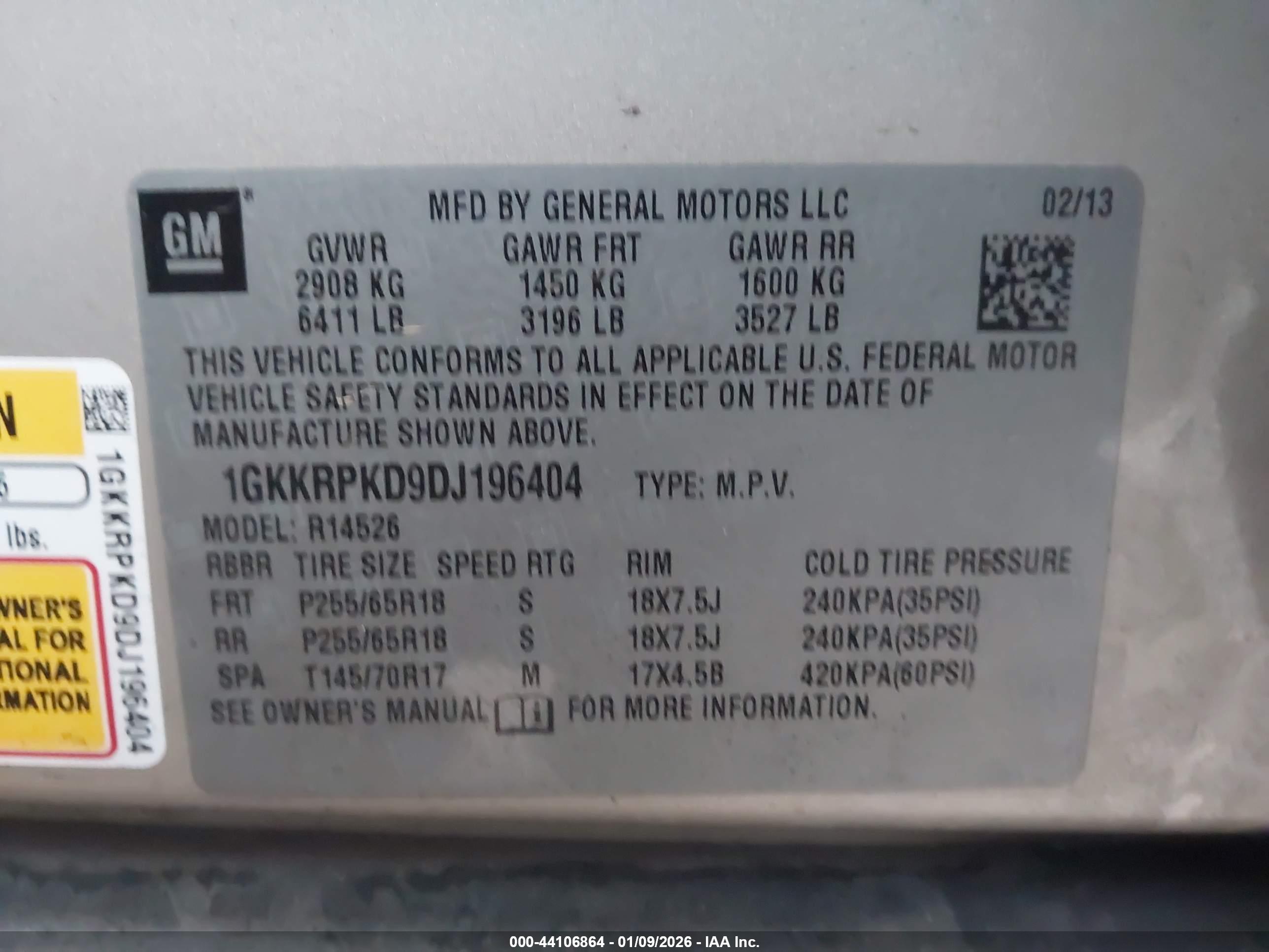 GMC ACADIA image 9