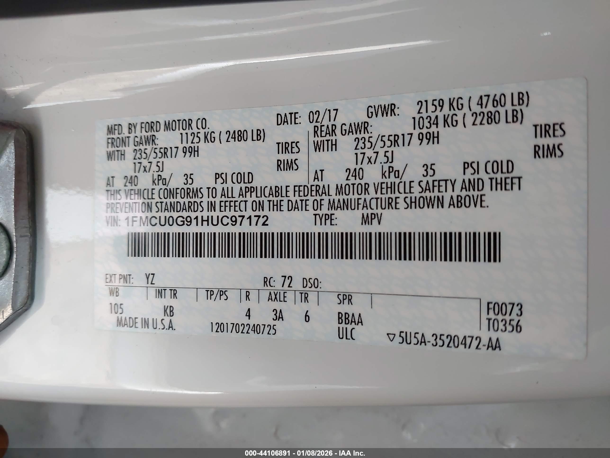 FORD ESCAPE image 9