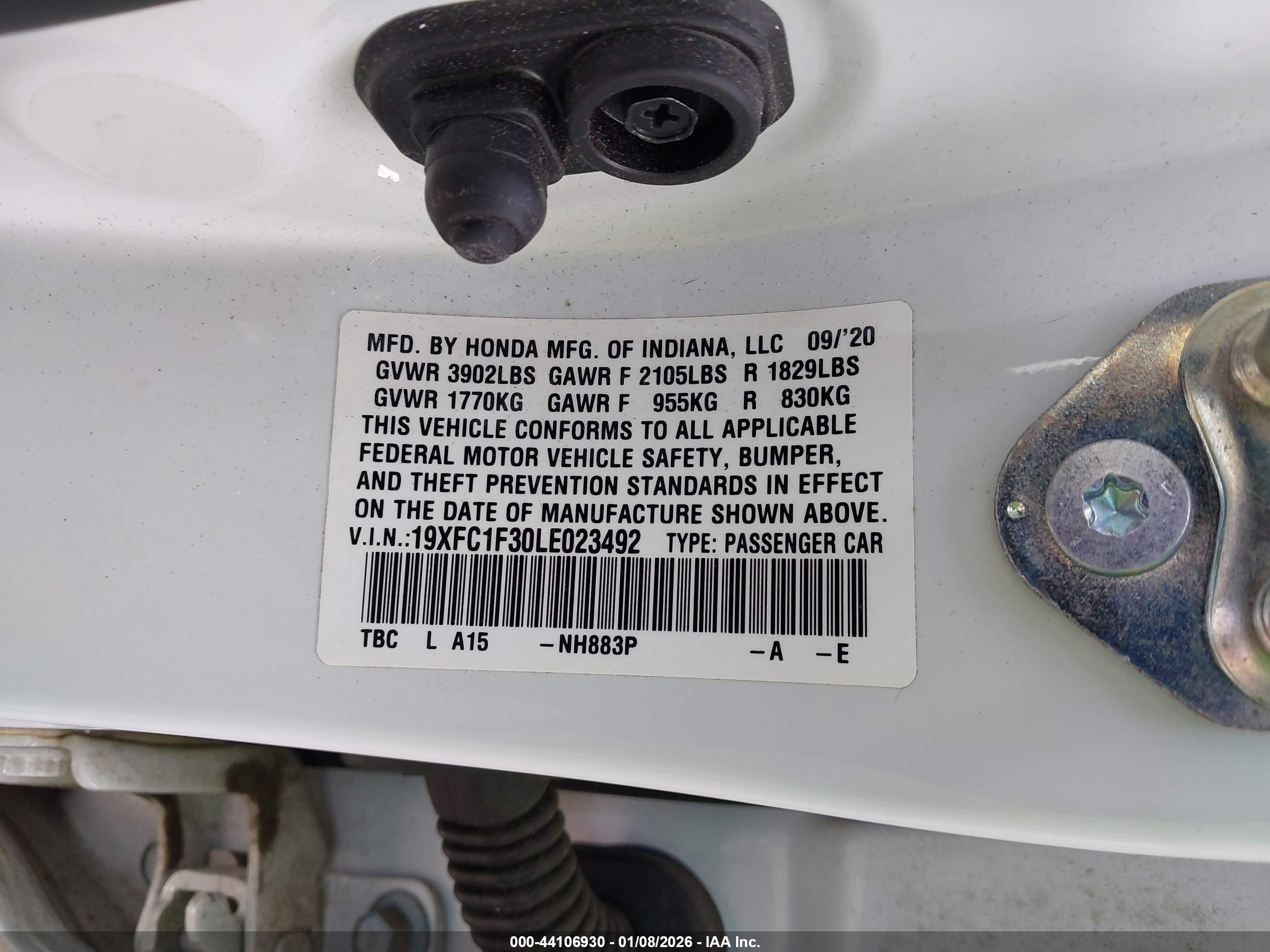 HONDA CIVIC image 9