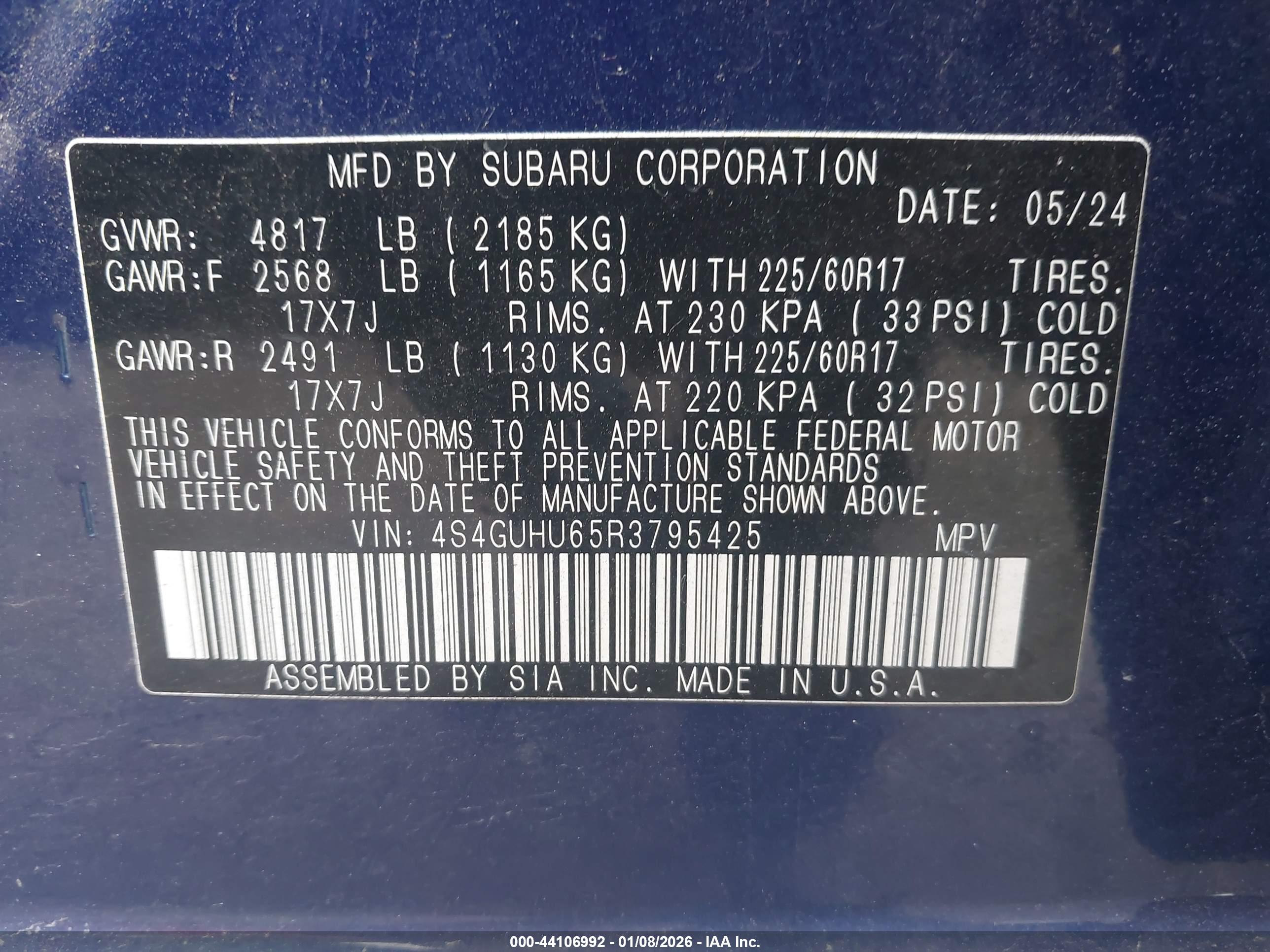 SUBARU CROSSTREK image 9