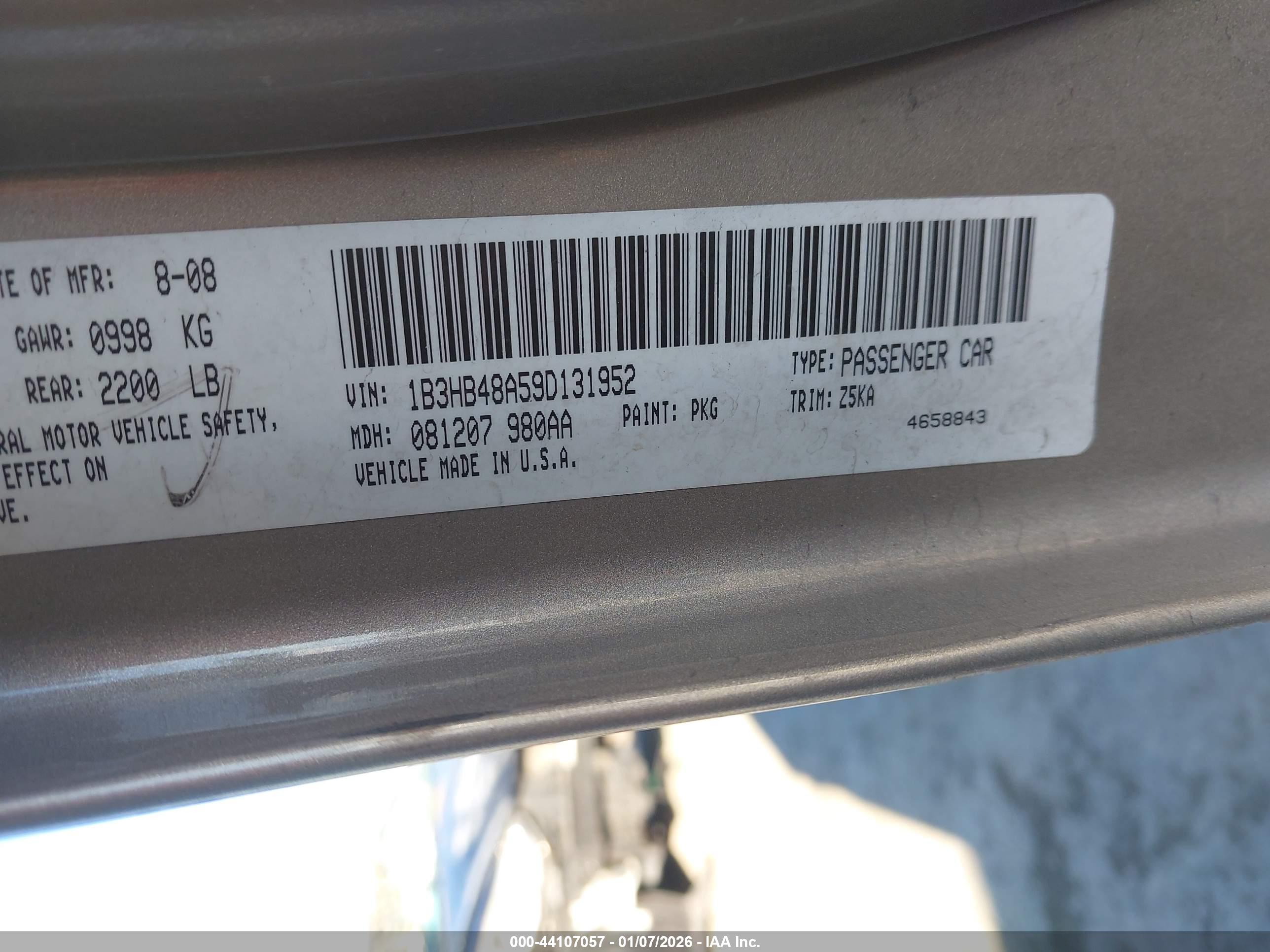 DODGE CALIBER image 9