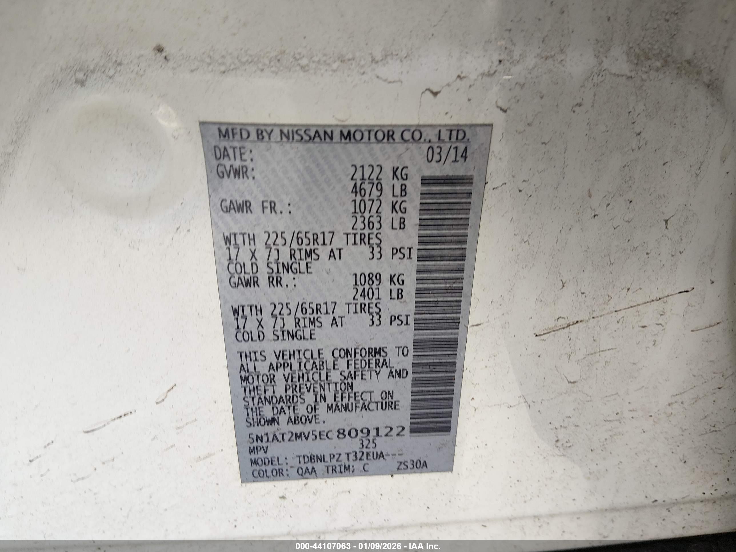 NISSAN ROGUE image 9