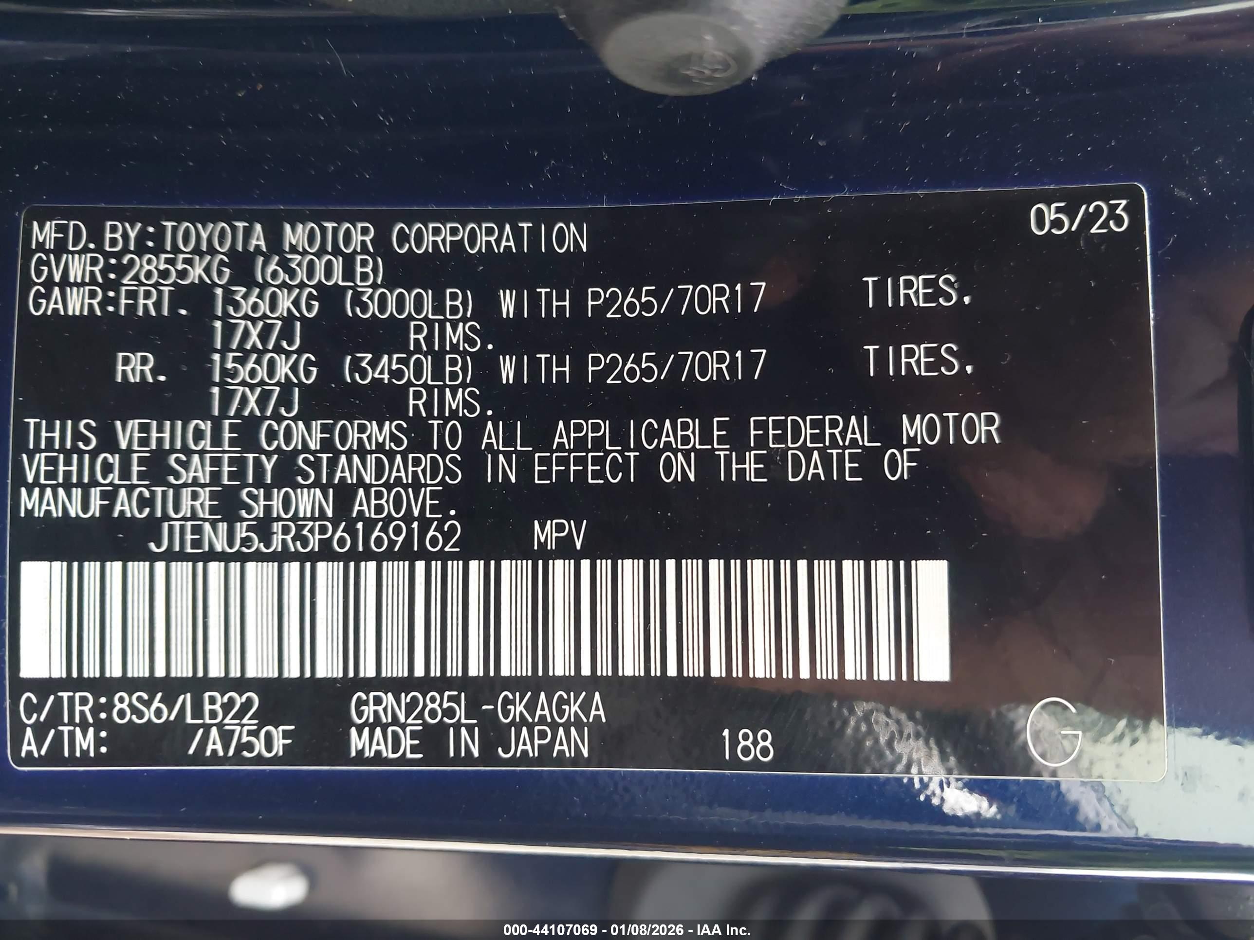 TOYOTA 4RUNNER image 9