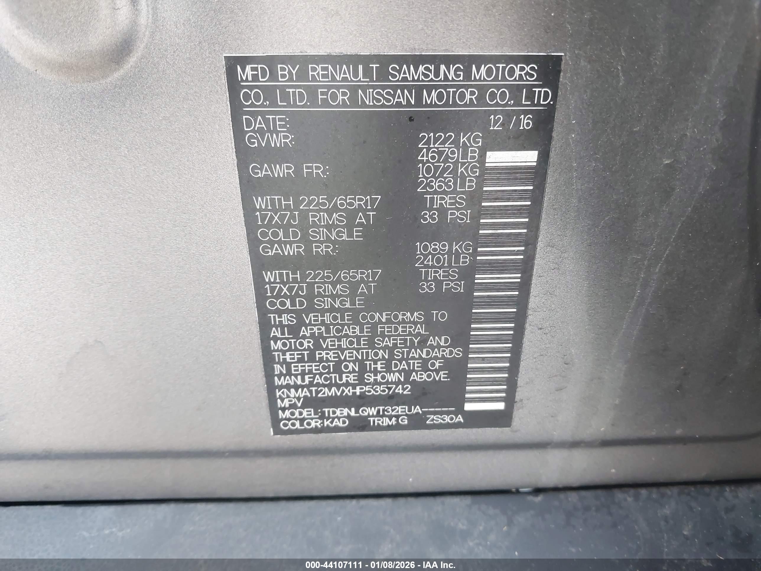 NISSAN ROGUE image 9