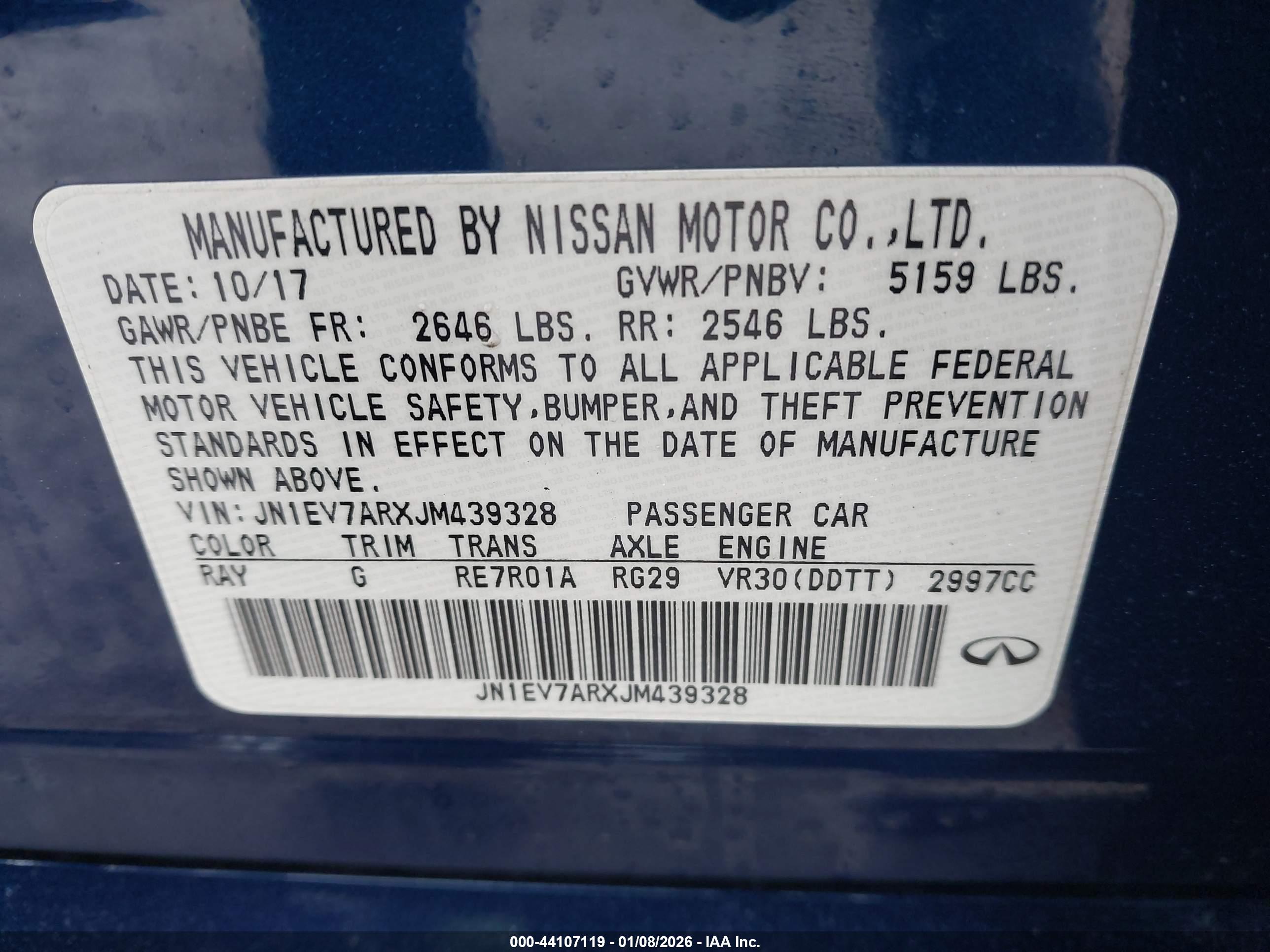 INFINITI Q50 image 9