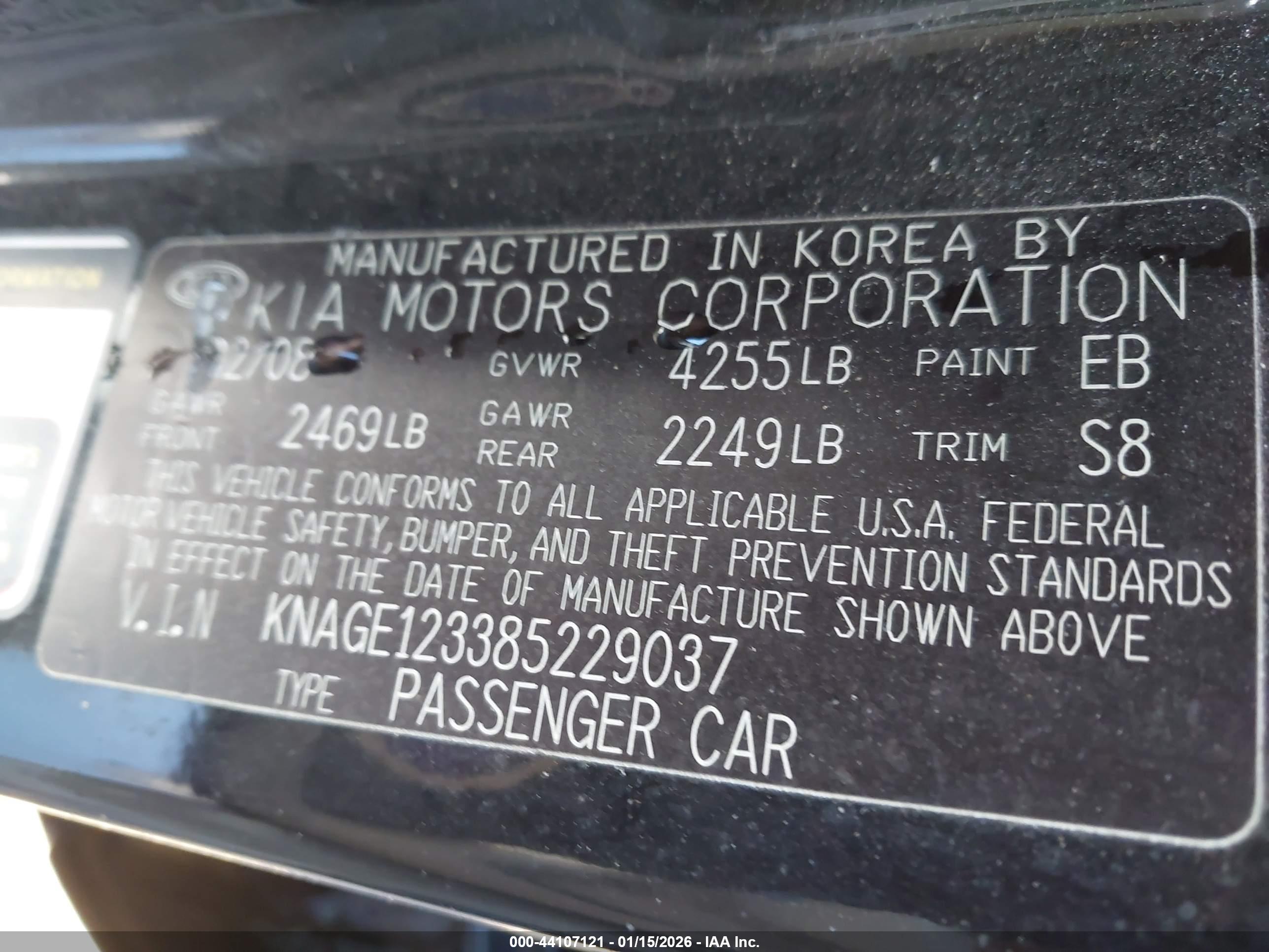 KIA OPTIMA image 9