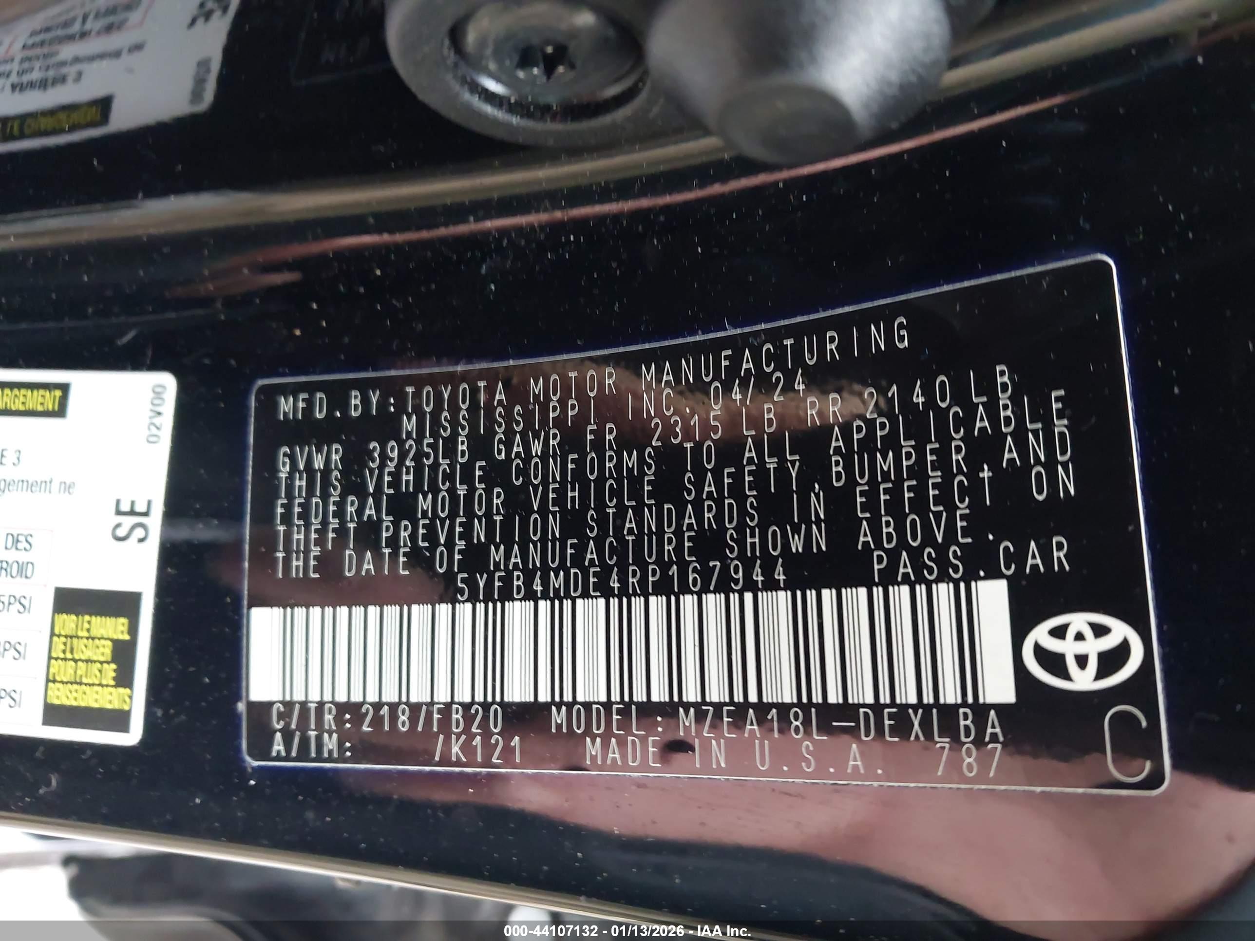 TOYOTA COROLLA image 9