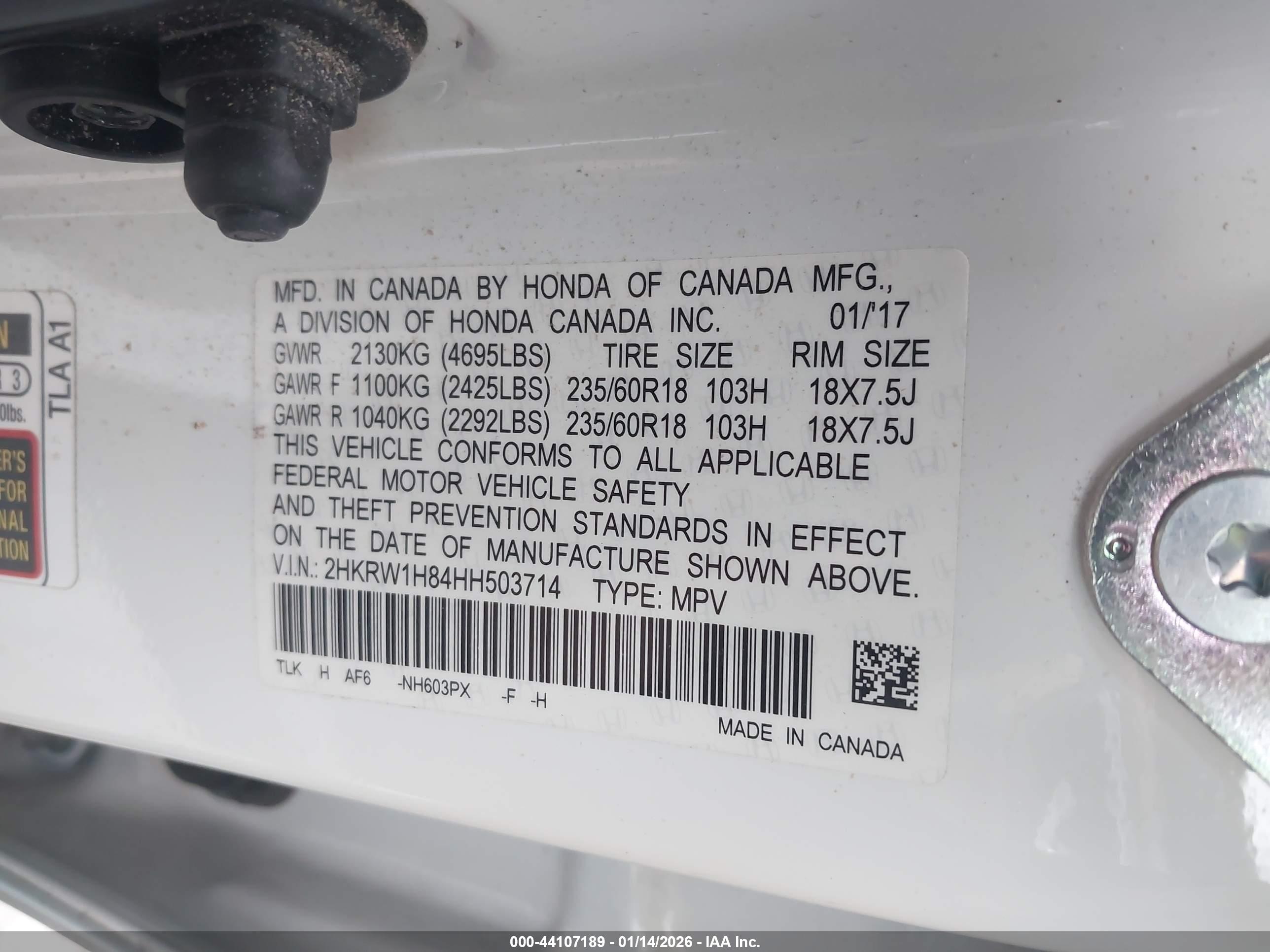 HONDA CR-V image 9