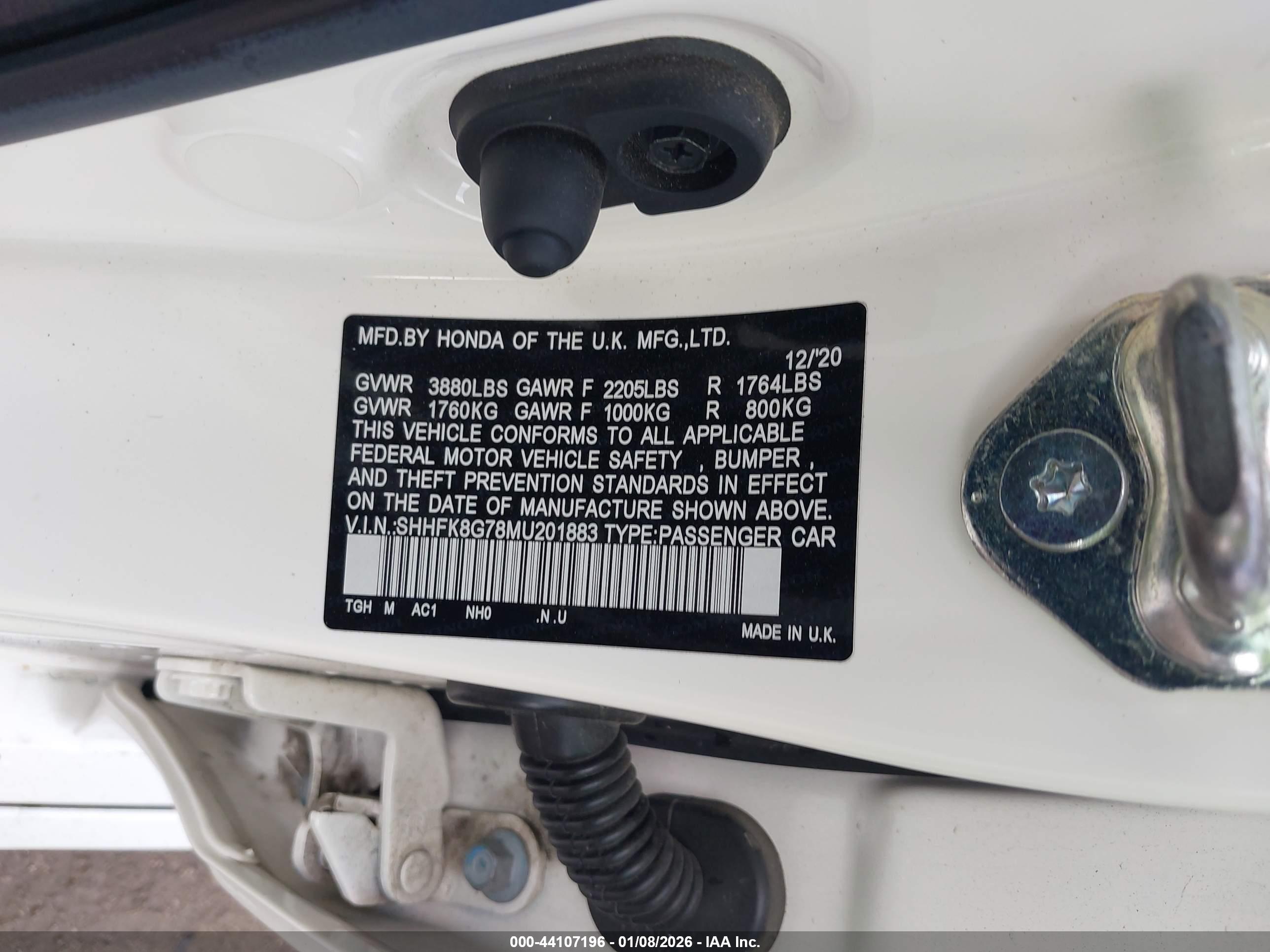 HONDA CIVIC image 9