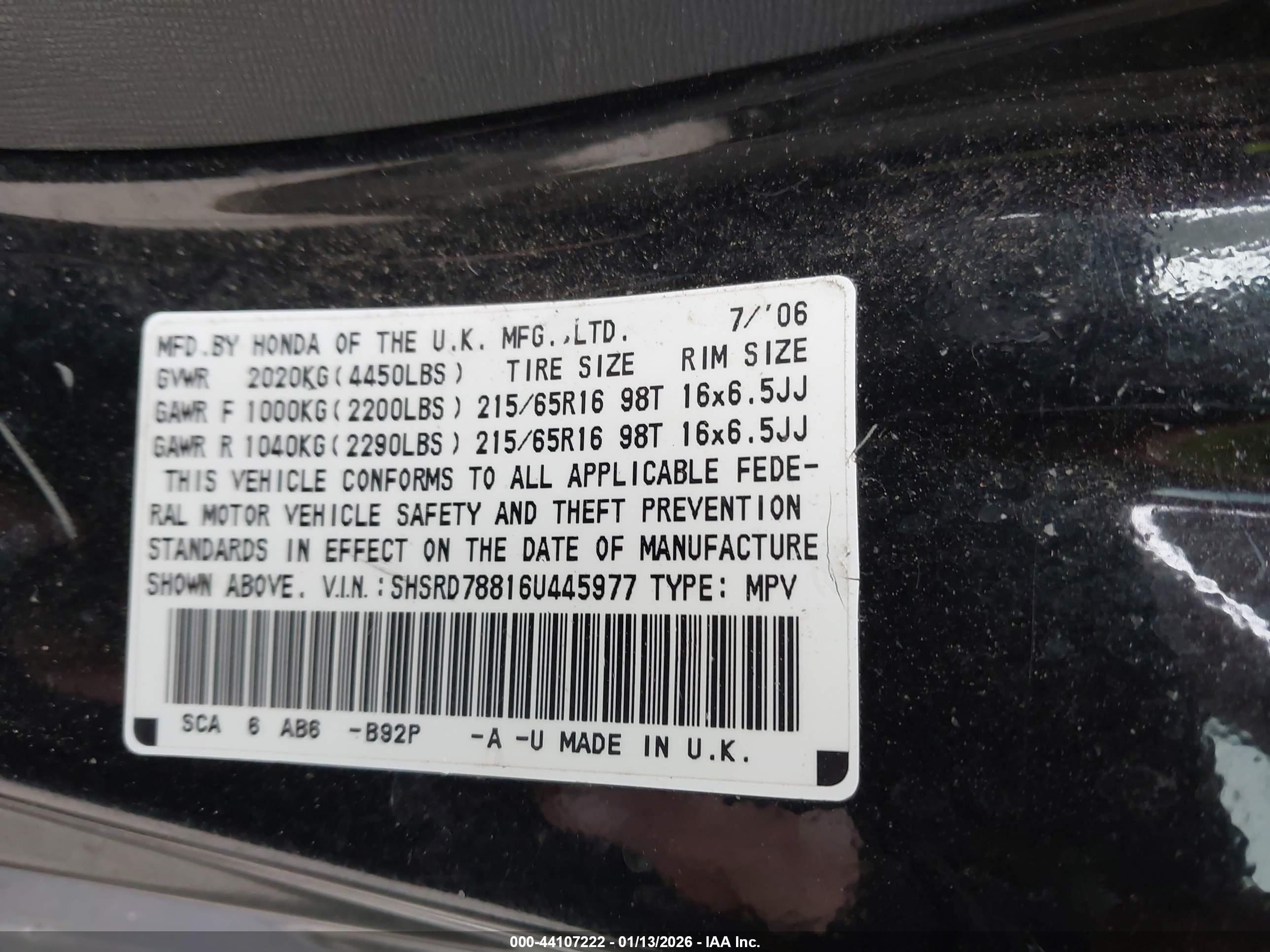 HONDA CR-V image 9