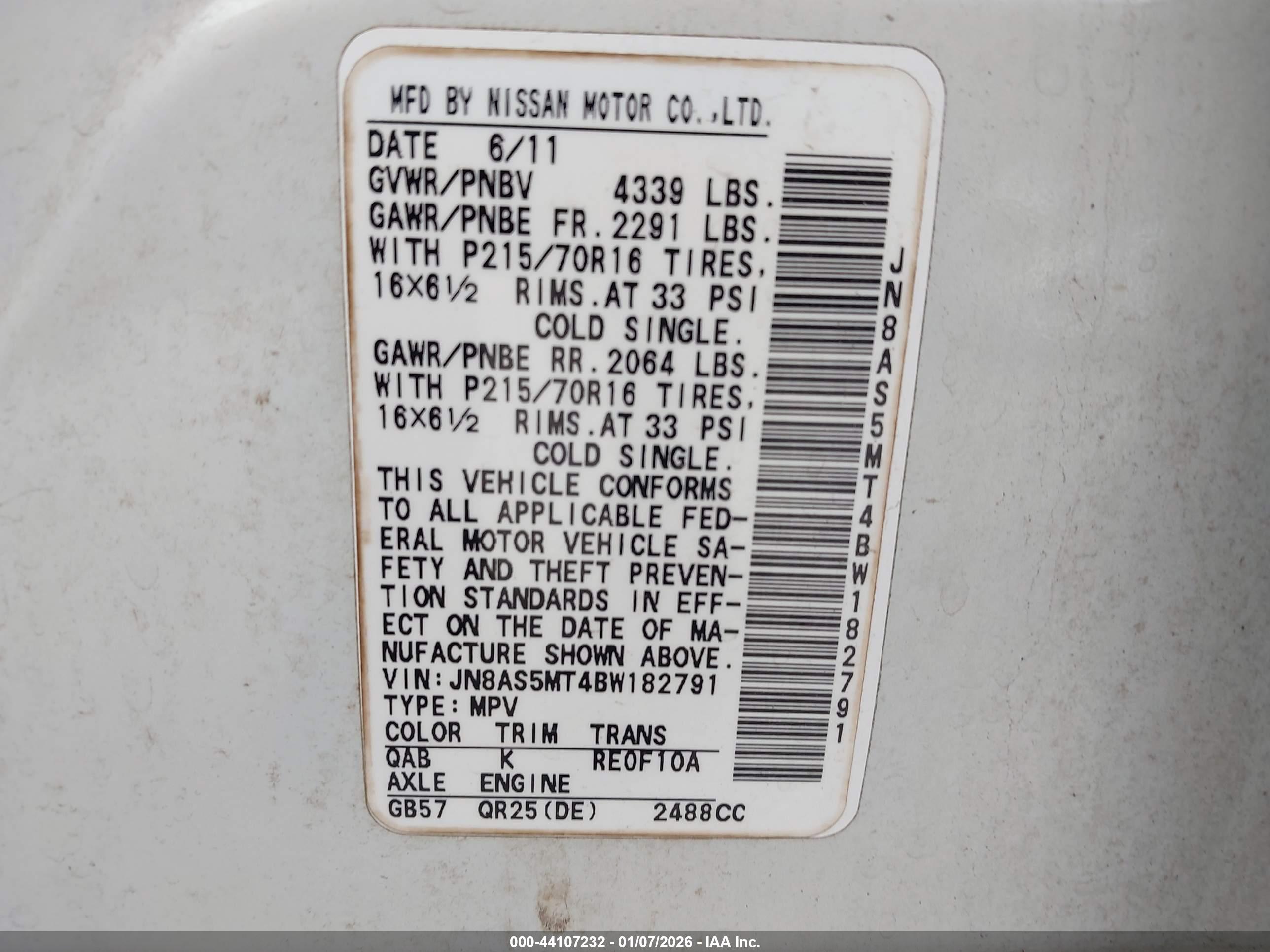NISSAN ROGUE image 9