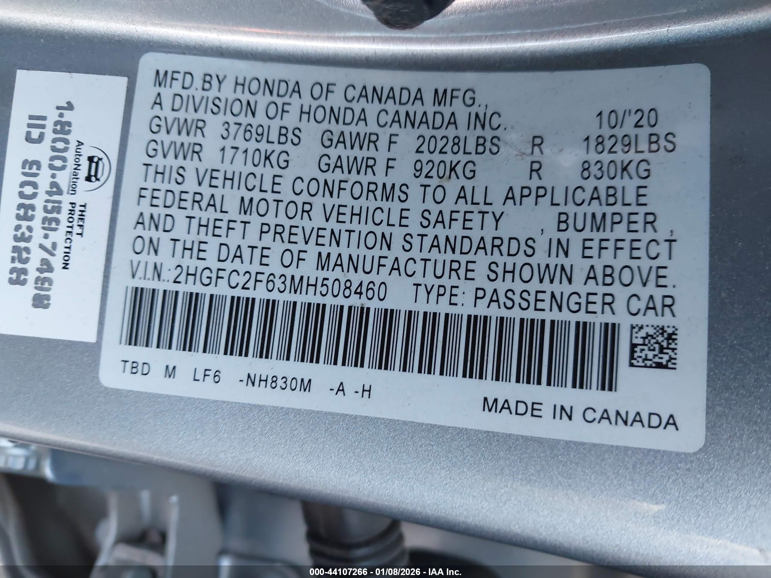 HONDA CIVIC image 9