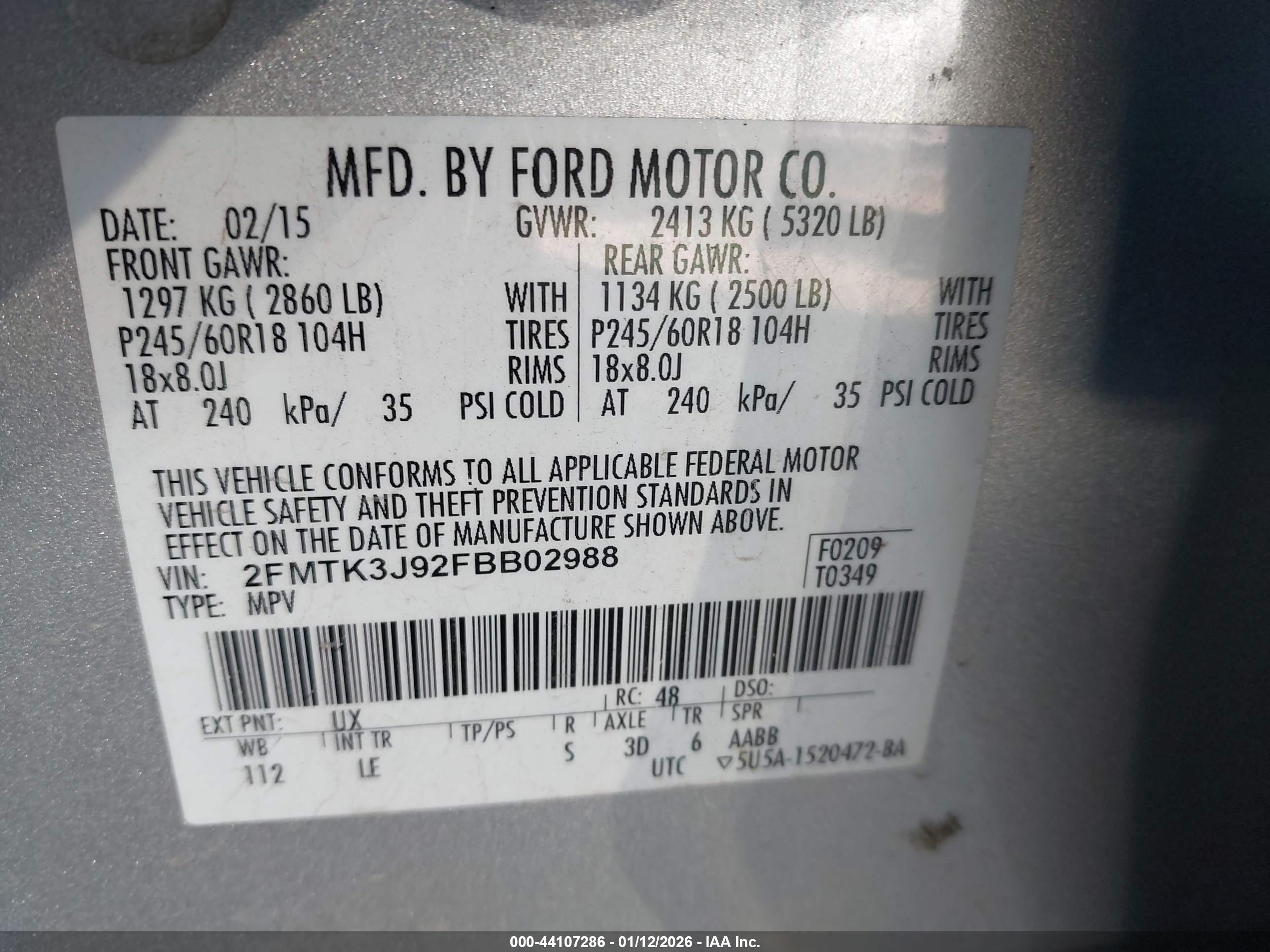 FORD EDGE image 9