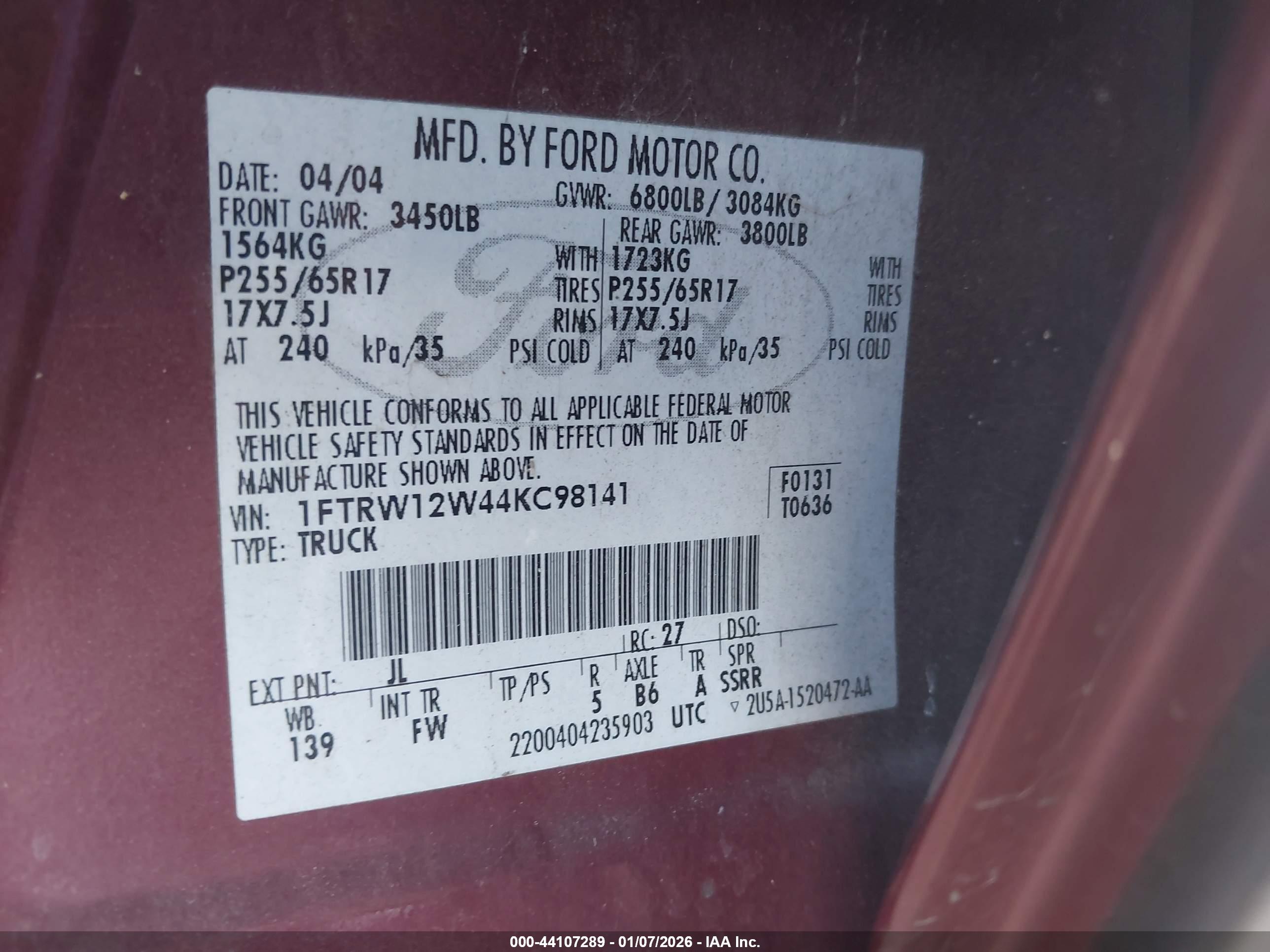 FORD F-150 image 9