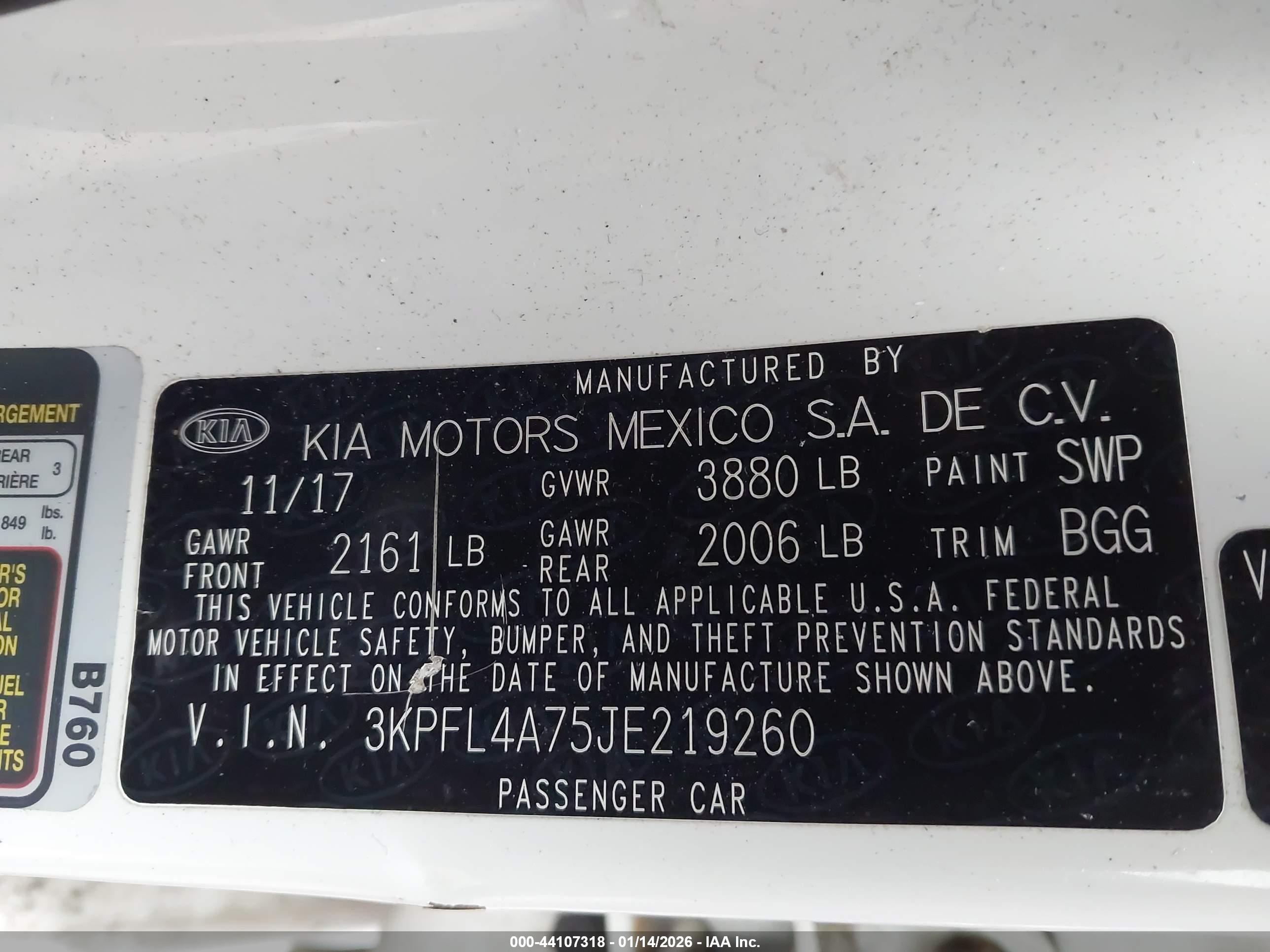 KIA FORTE image 9