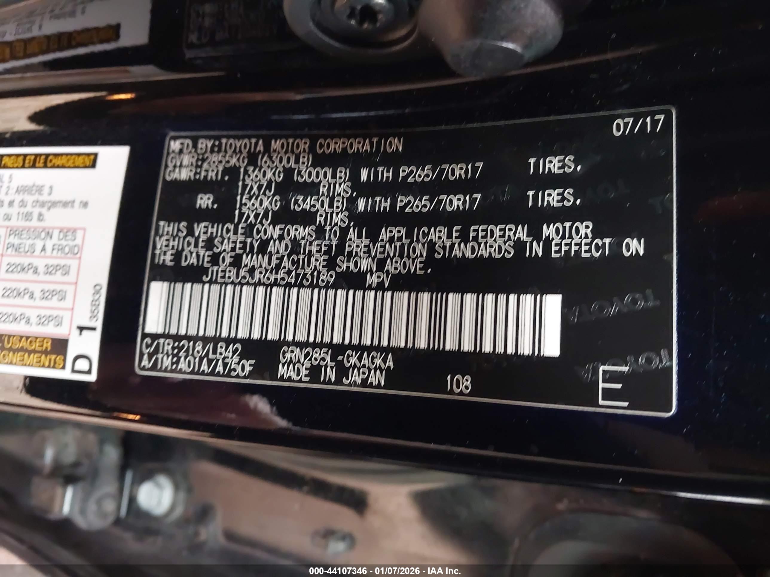 TOYOTA 4RUNNER image 9