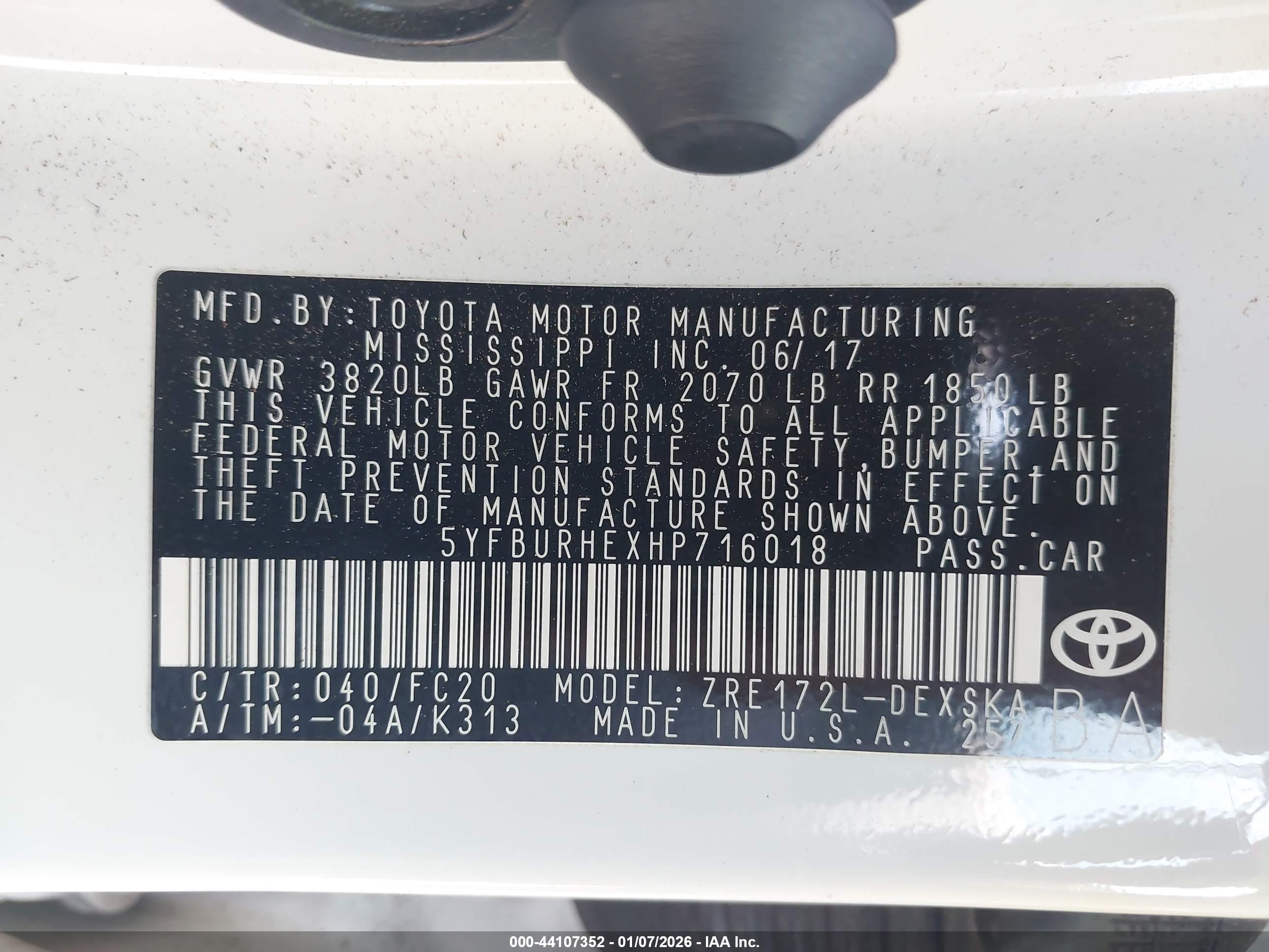 TOYOTA COROLLA image 9