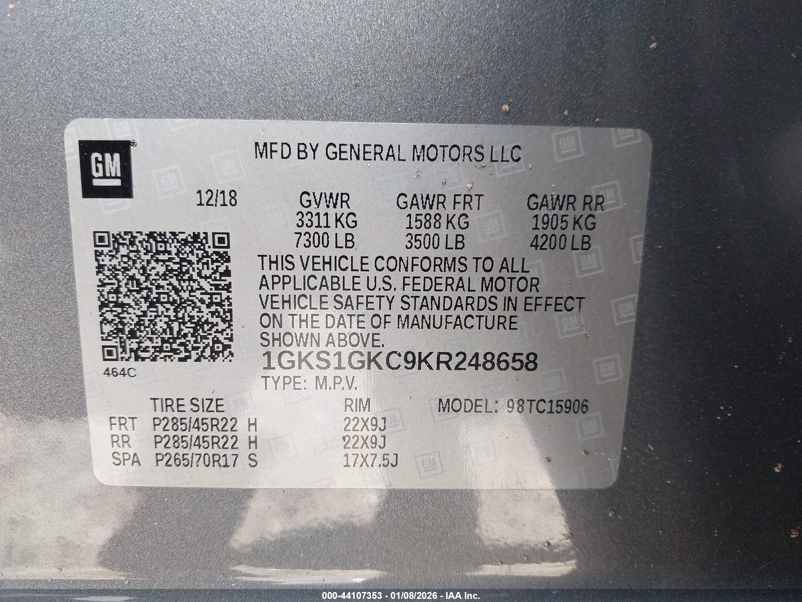 GMC YUKON image 9