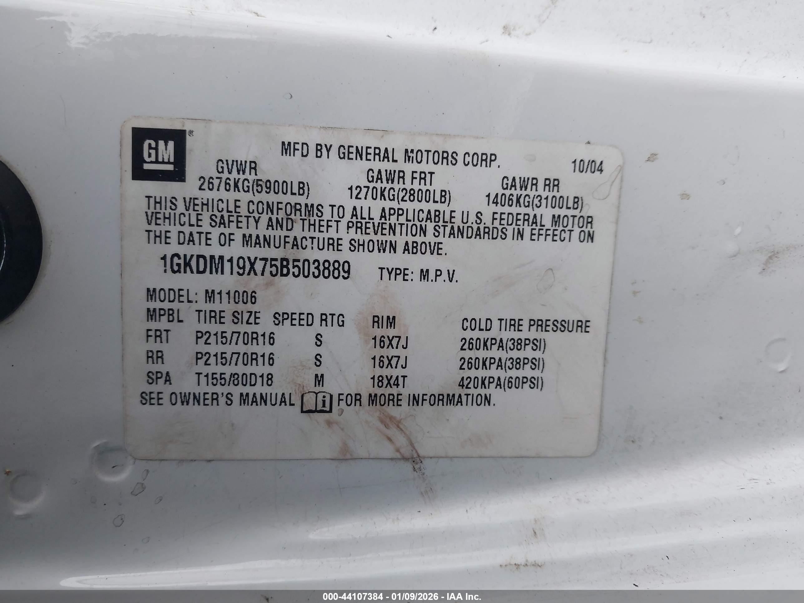 GMC SAFARI image 9