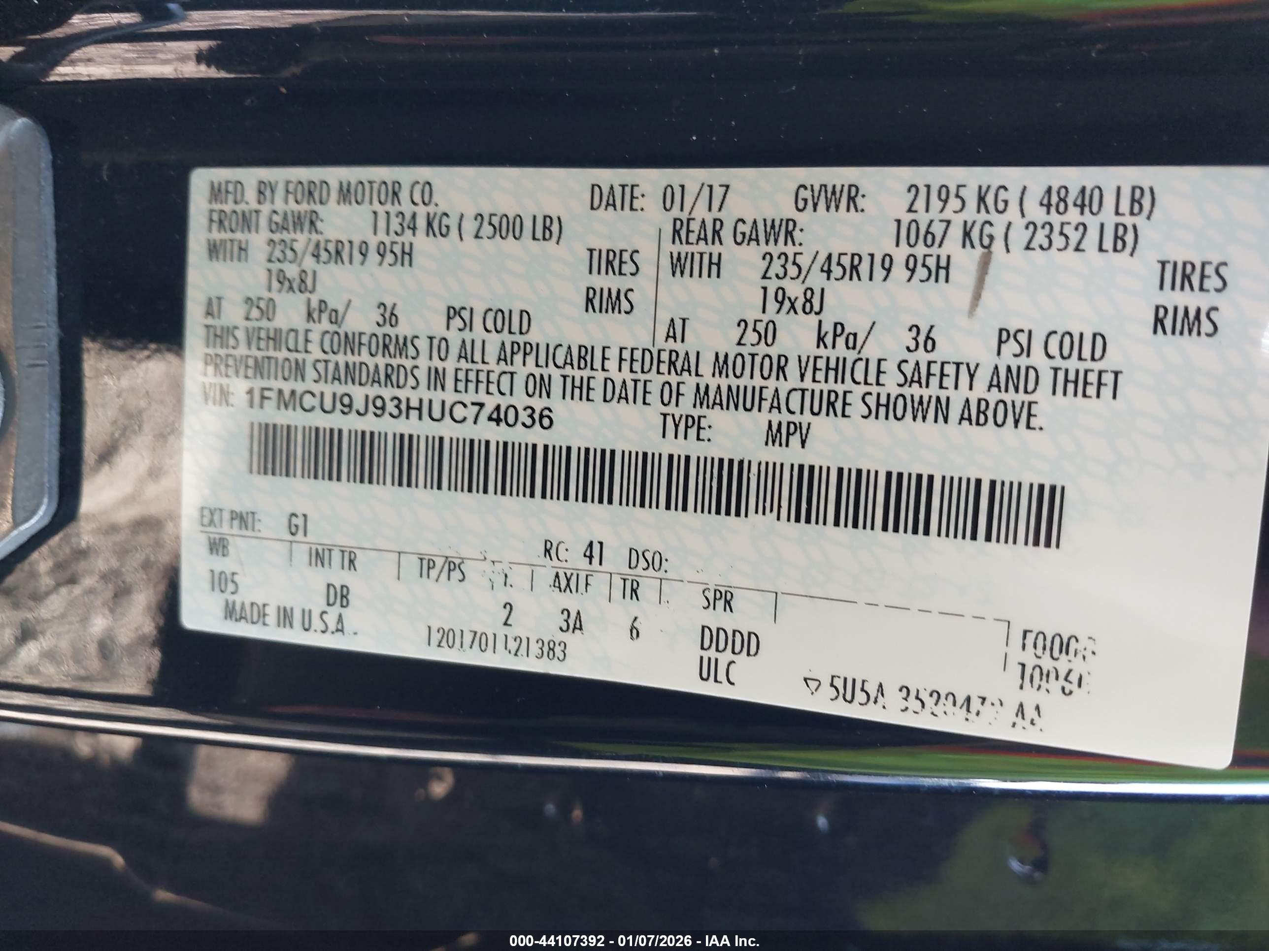 FORD ESCAPE image 9