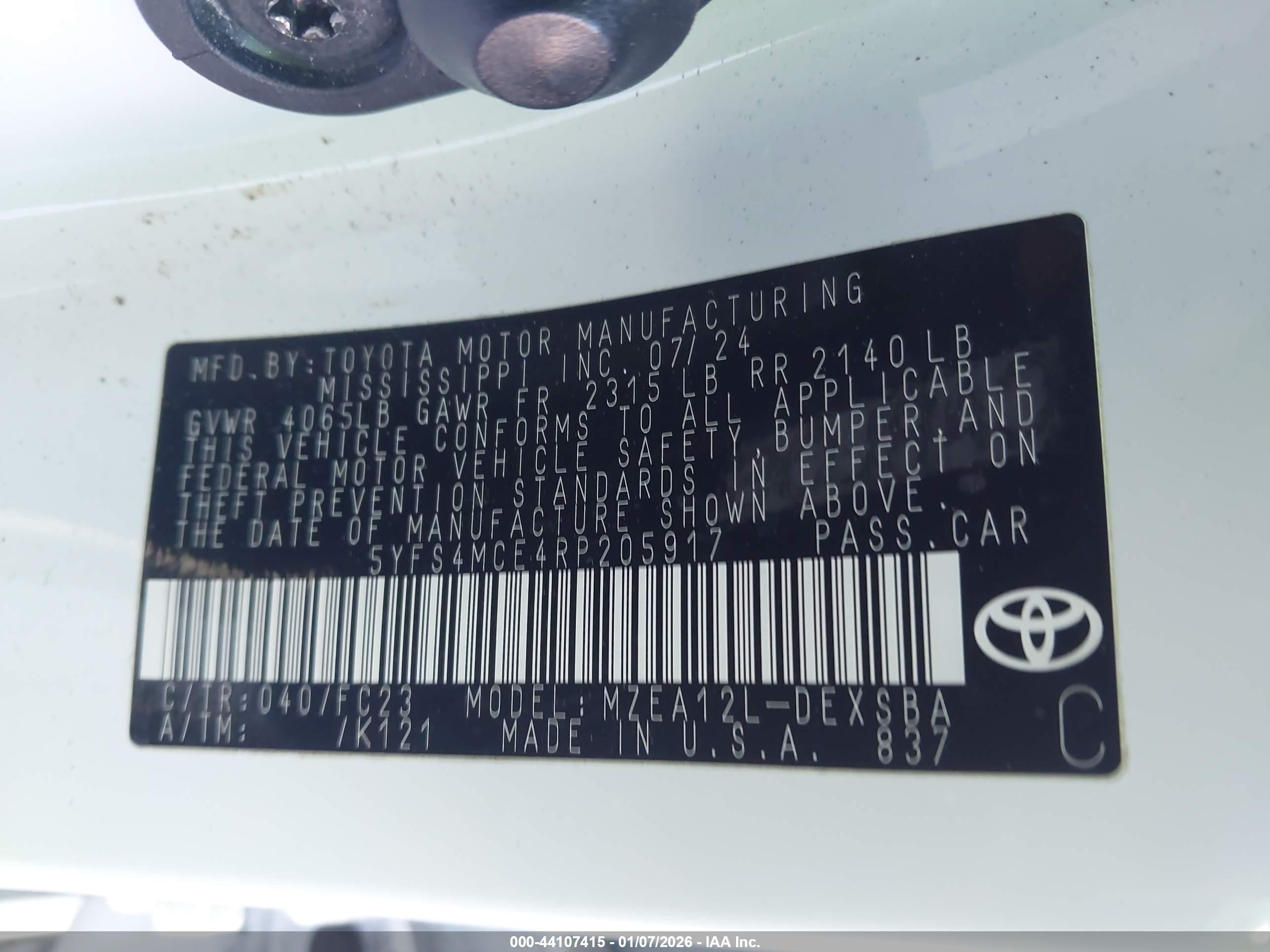 TOYOTA COROLLA image 9
