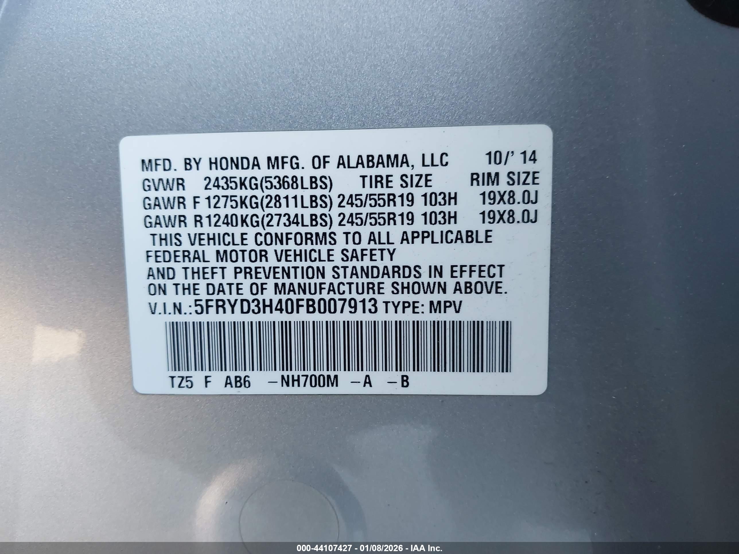 ACURA MDX image 9