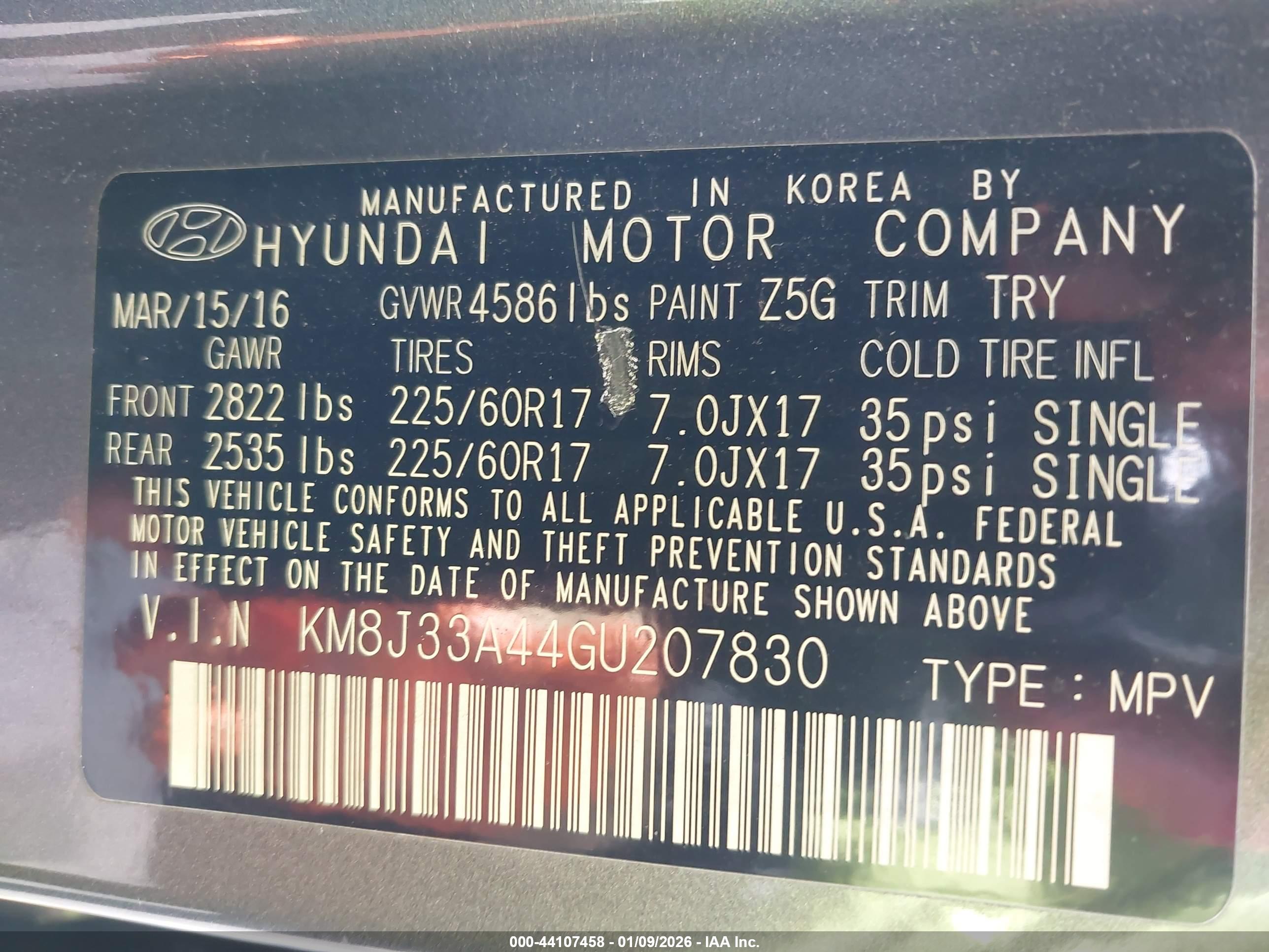 HYUNDAI TUCSON image 9