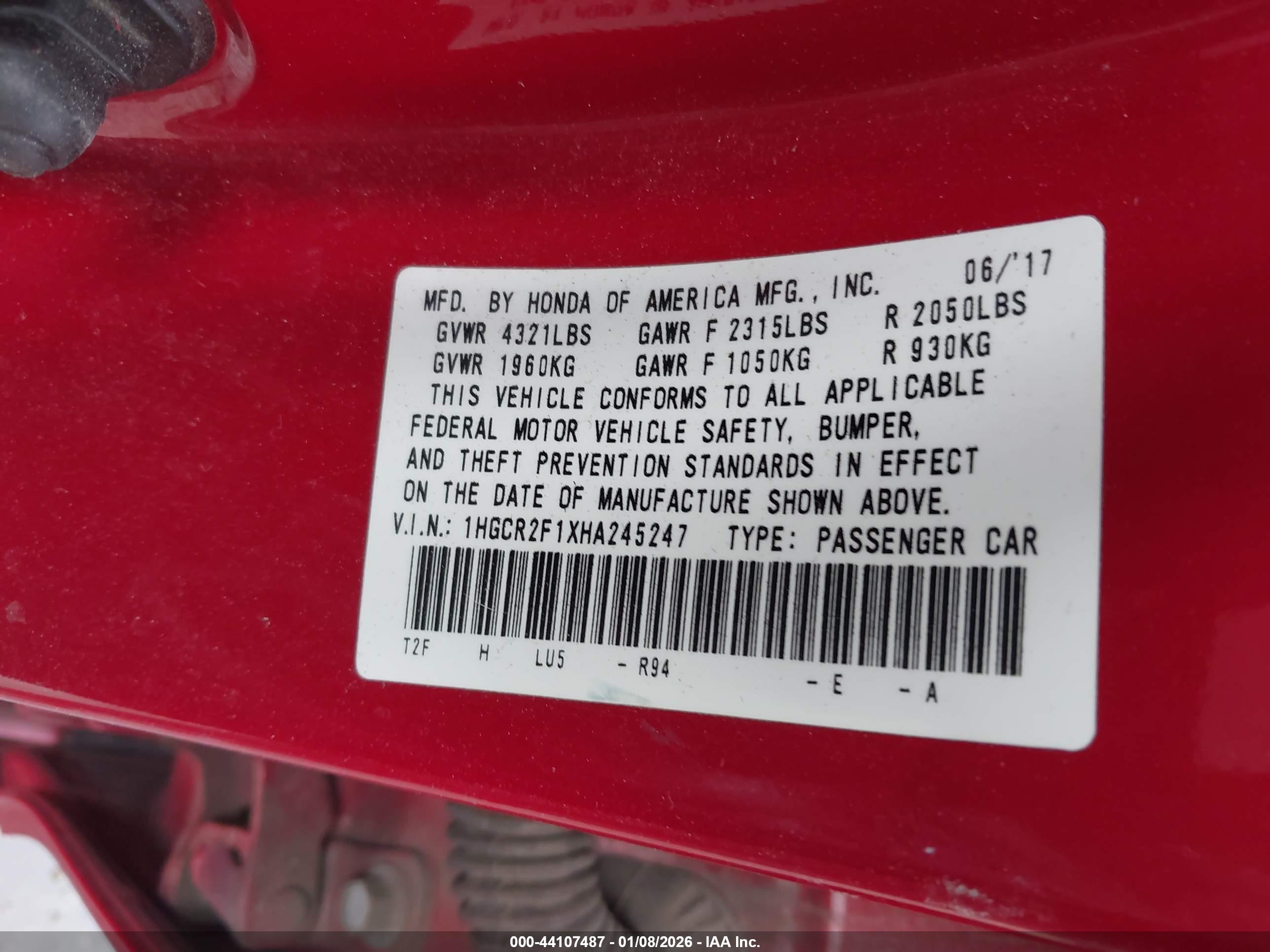 HONDA ACCORD image 9