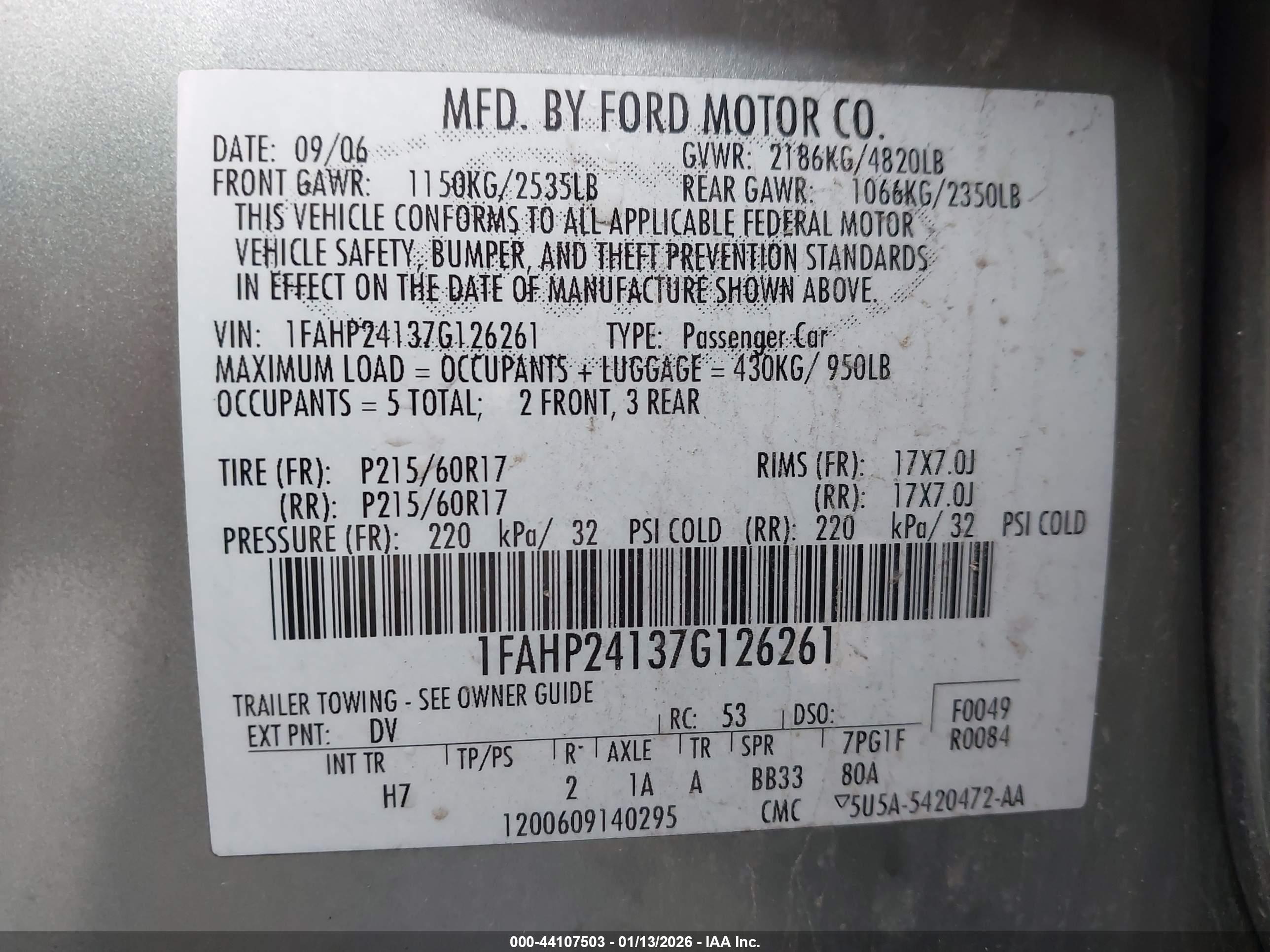 FORD FIVE image 9