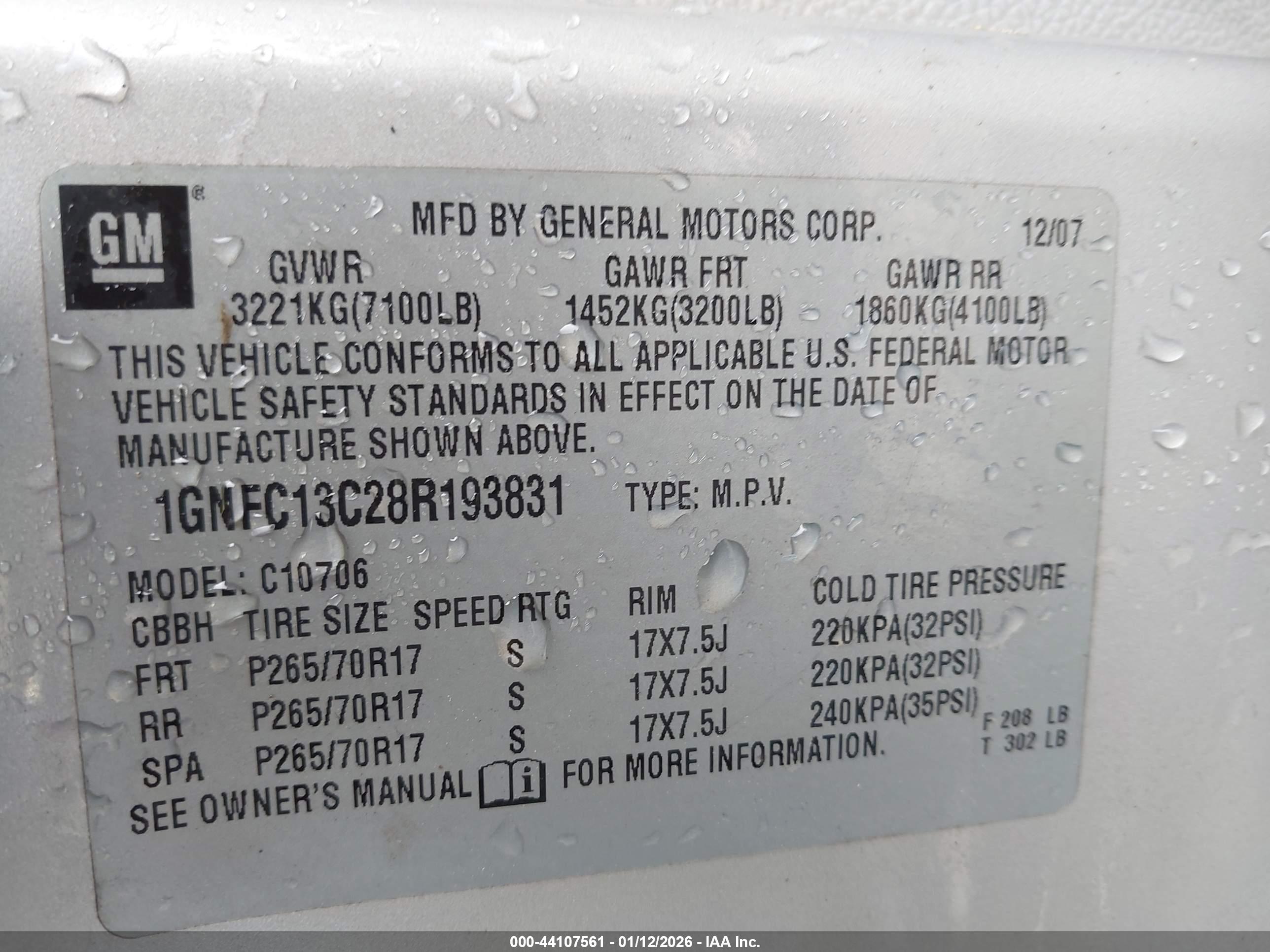 CHEVROLET TAHOE image 9