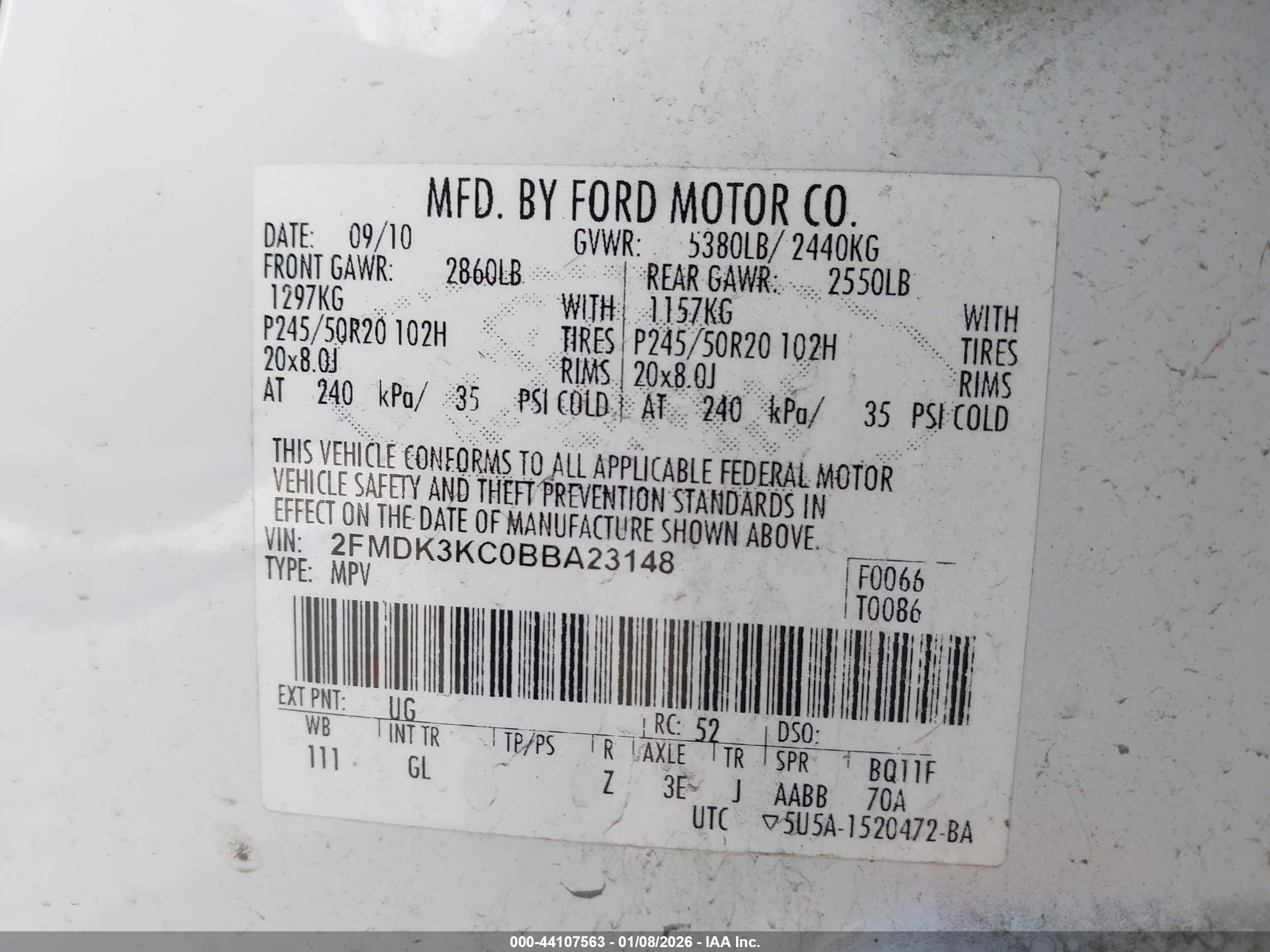 FORD EDGE image 9