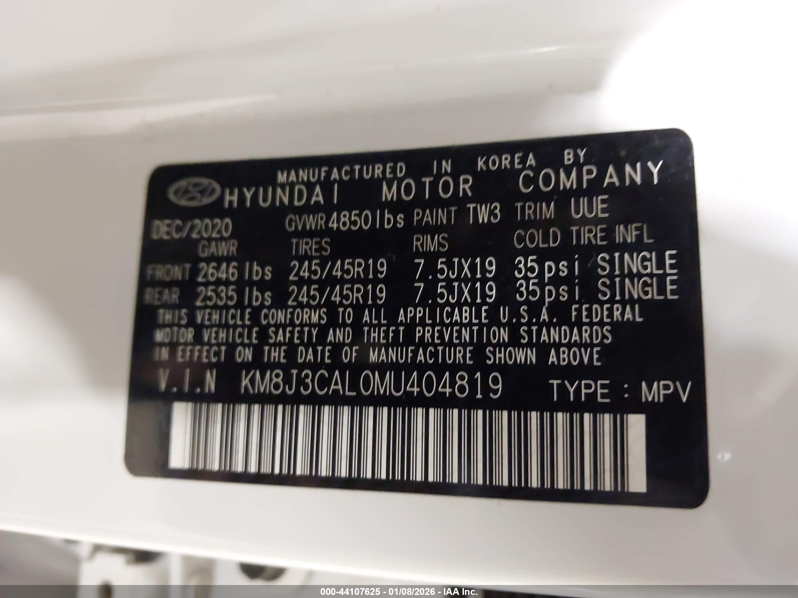 HYUNDAI TUCSON image 9