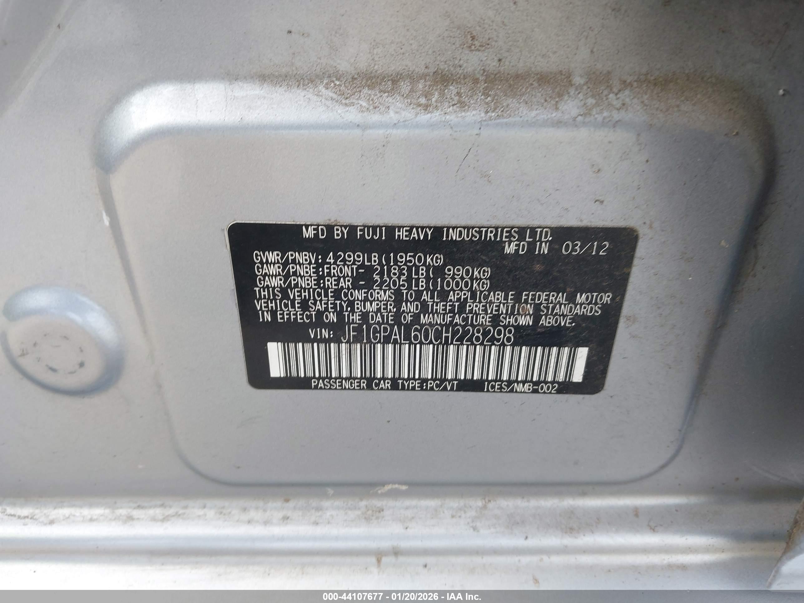 SUBARU IMPREZA image 9