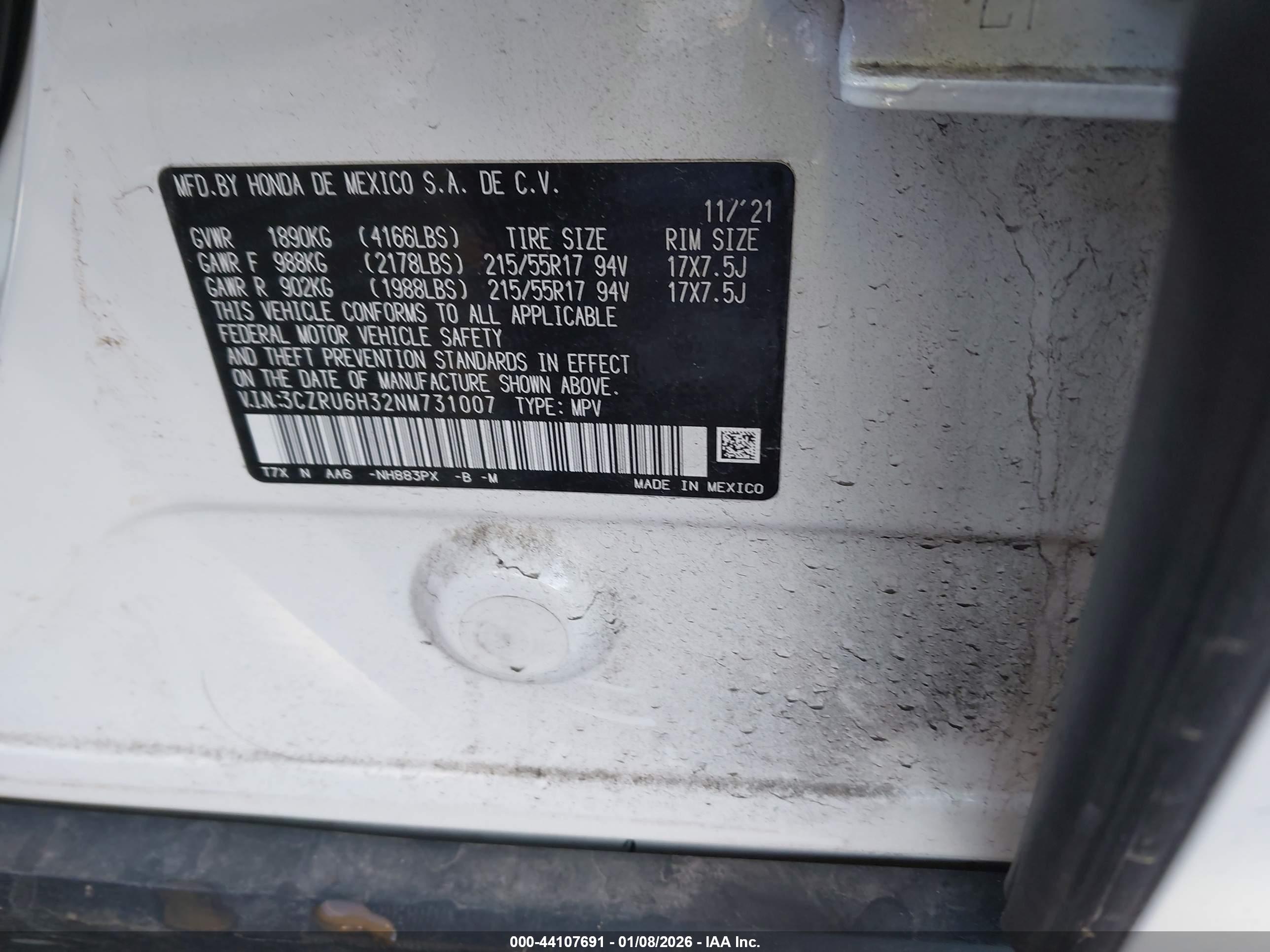 HONDA HR-V image 9