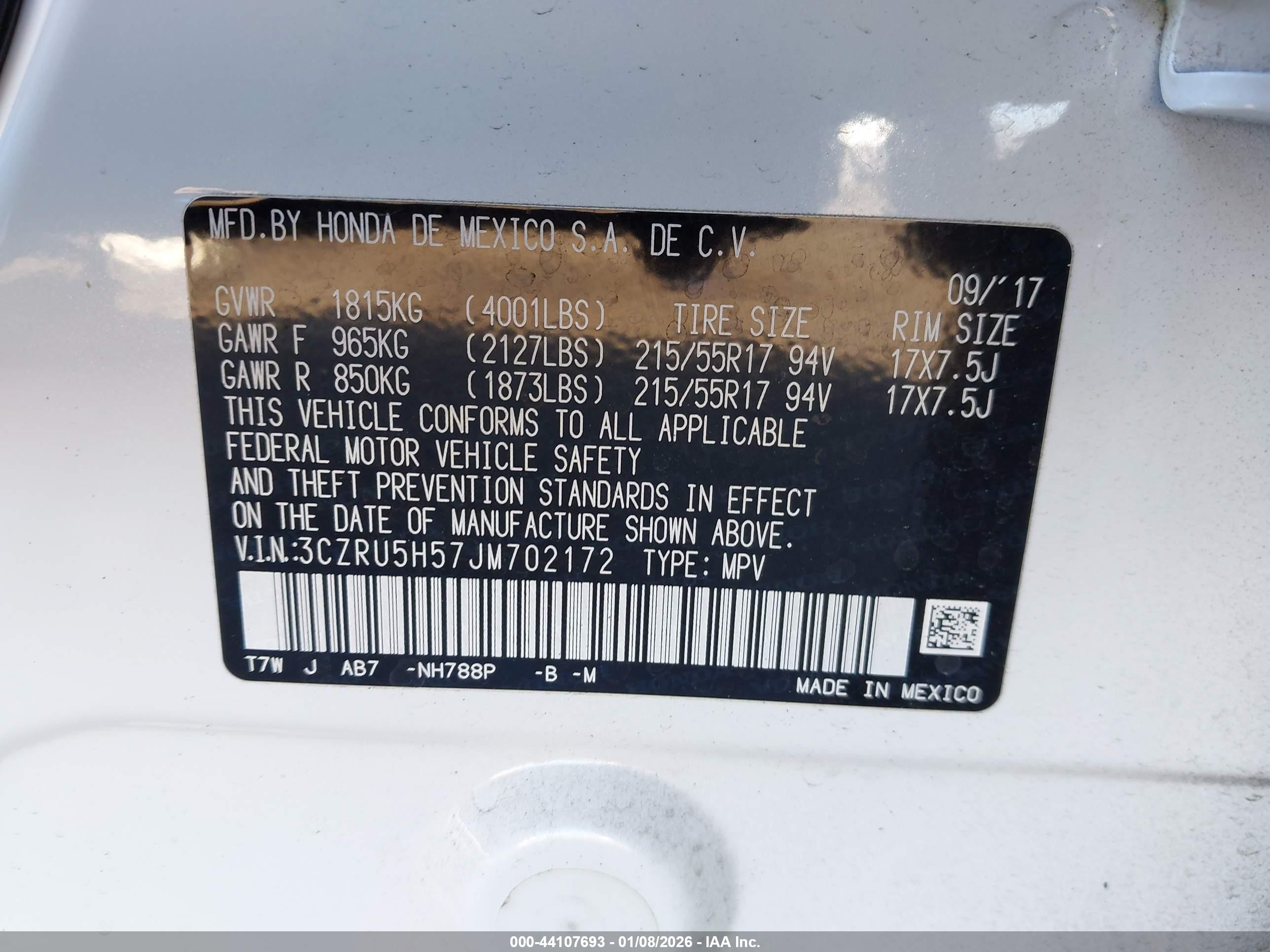 HONDA HR-V image 9