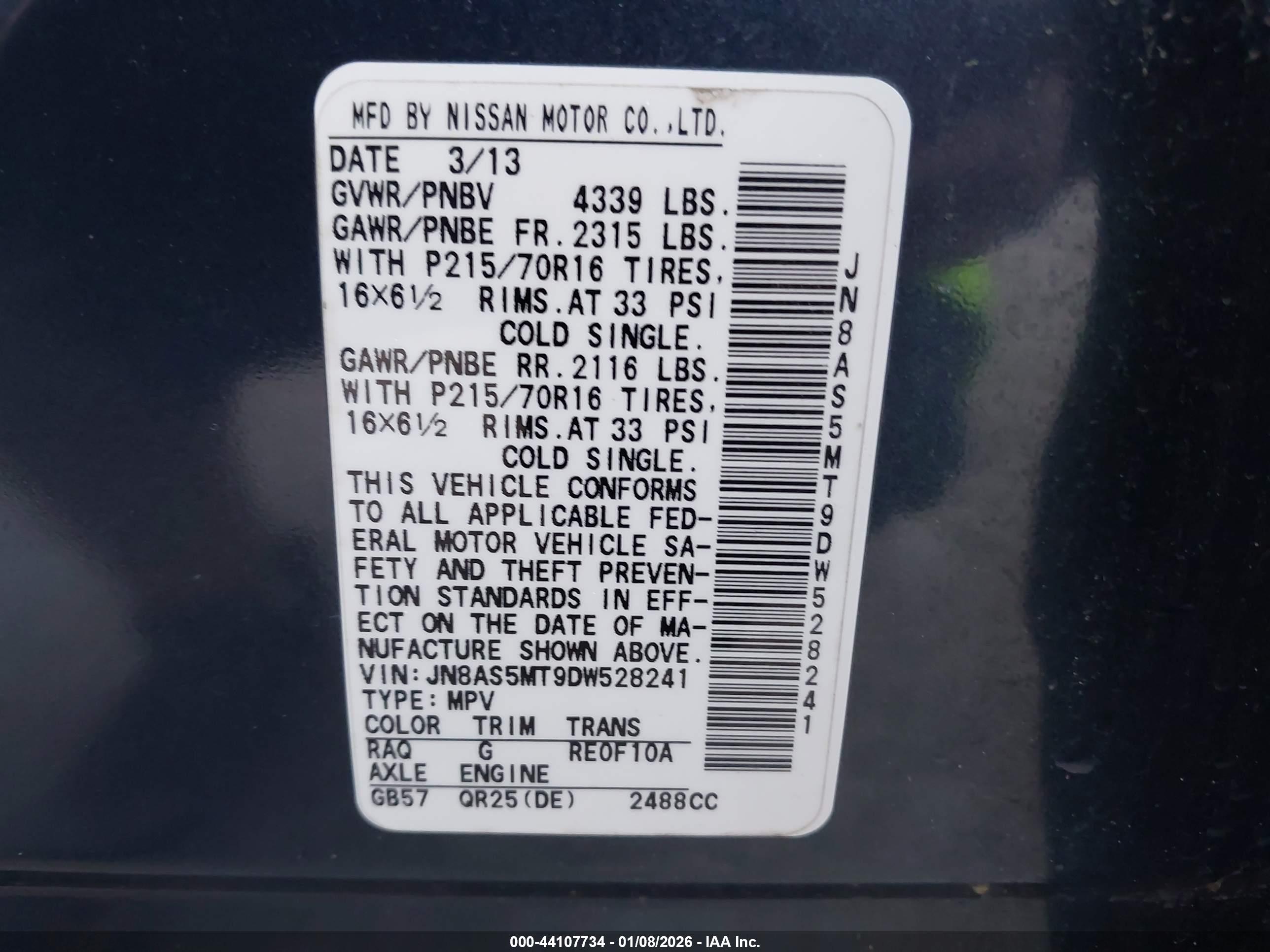 NISSAN ROGUE image 9
