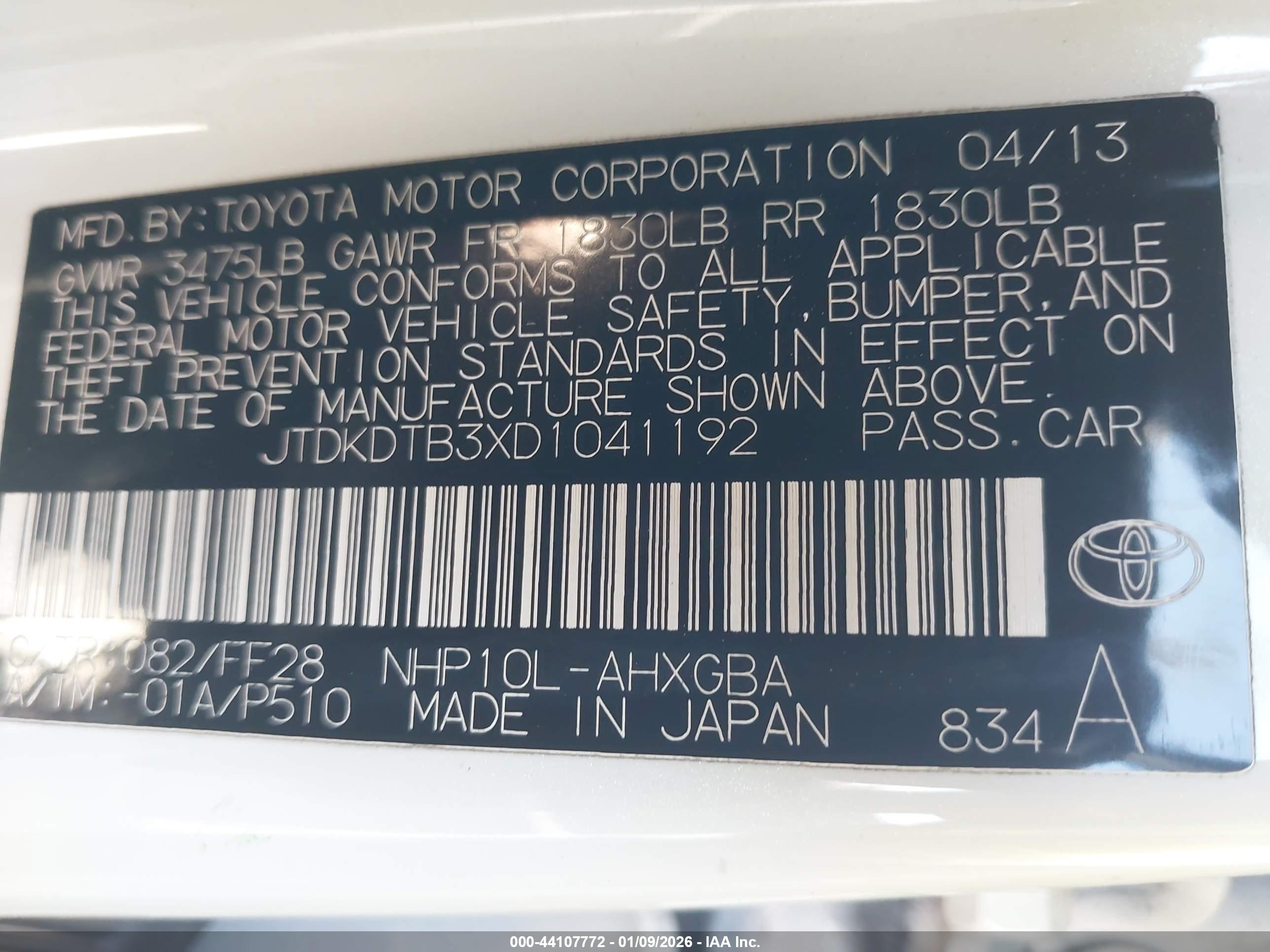 TOYOTA PRIUS image 9