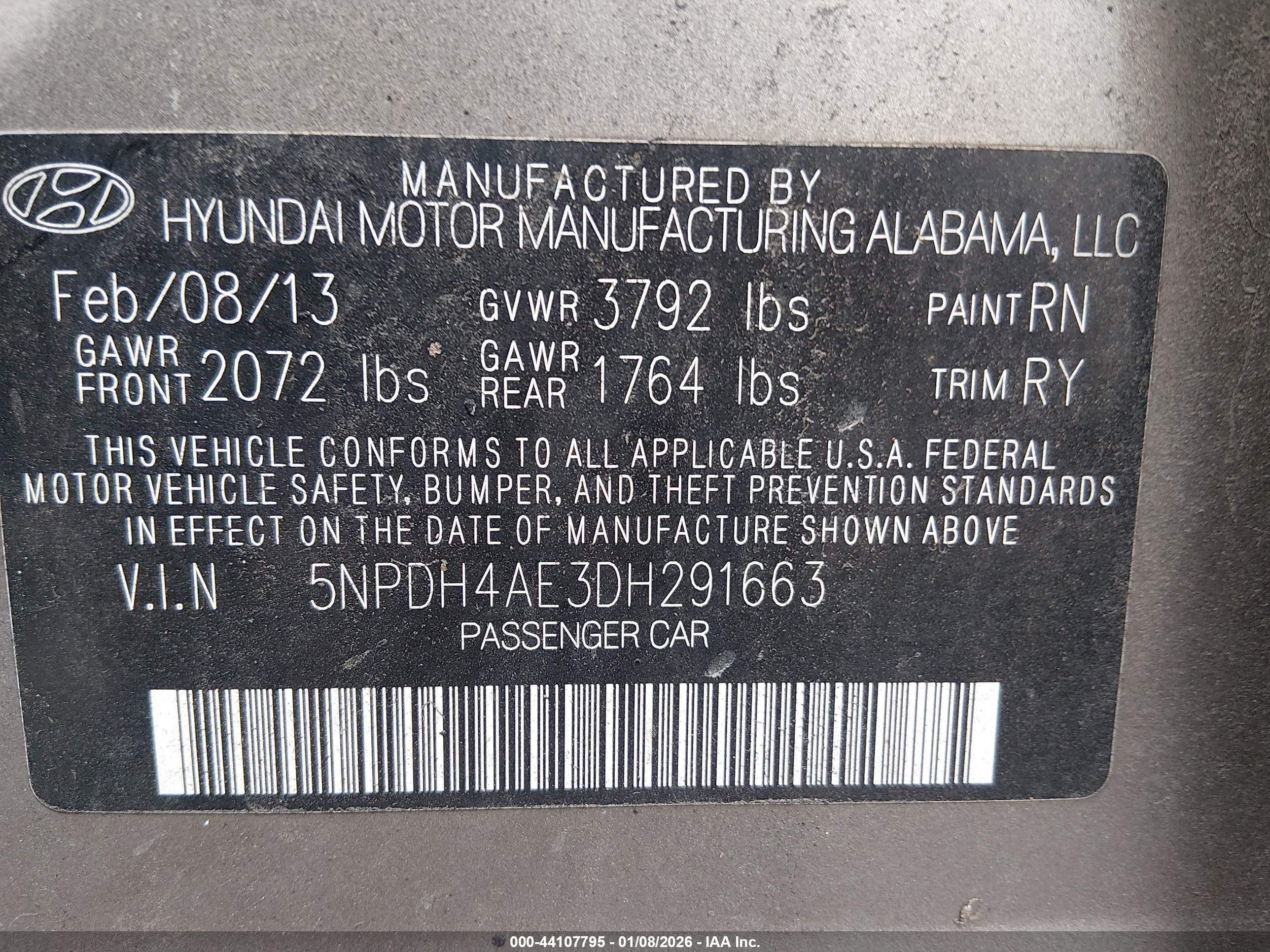 HYUNDAI ELANTRA image 9