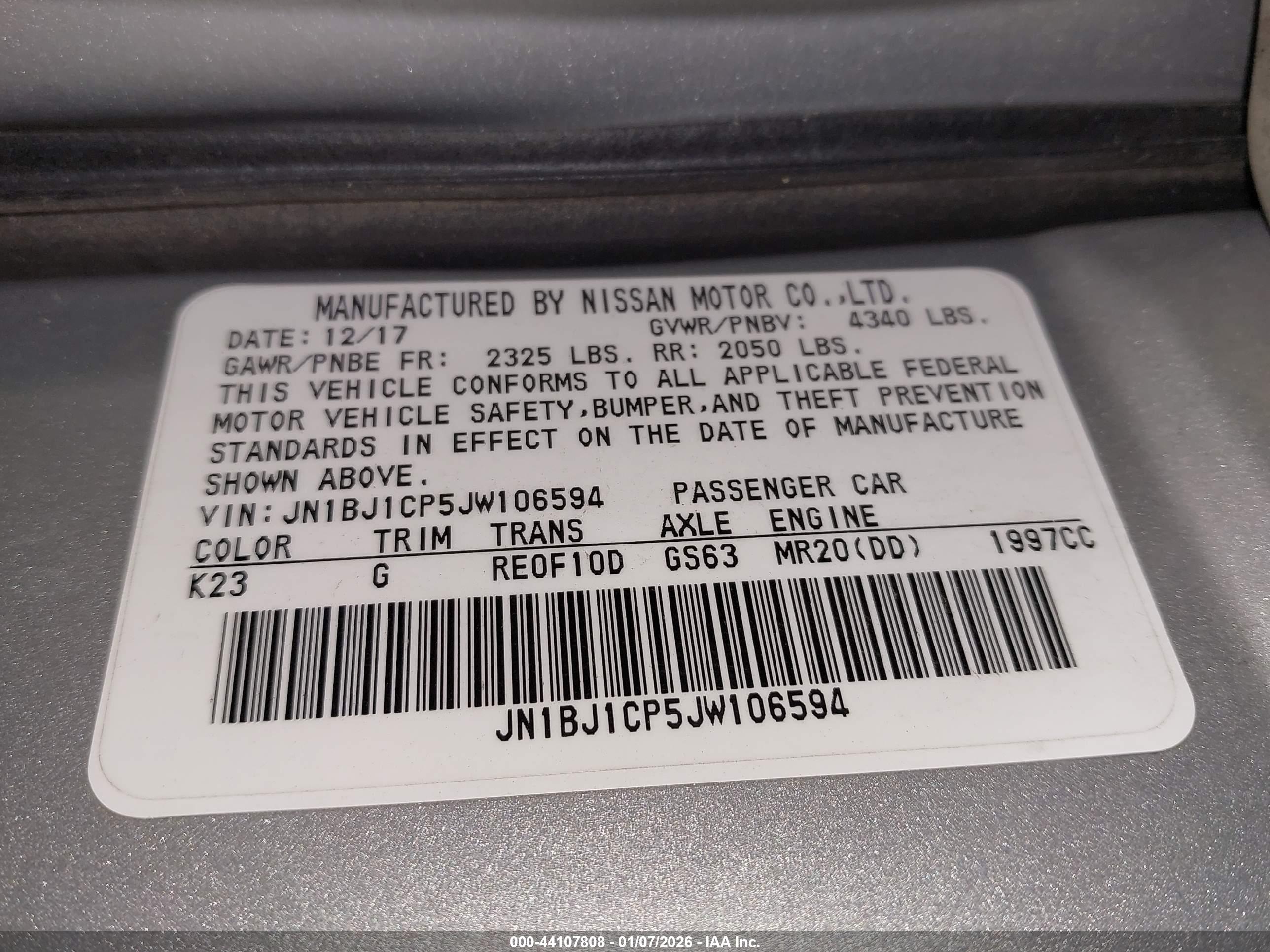 NISSAN ROGUE image 9