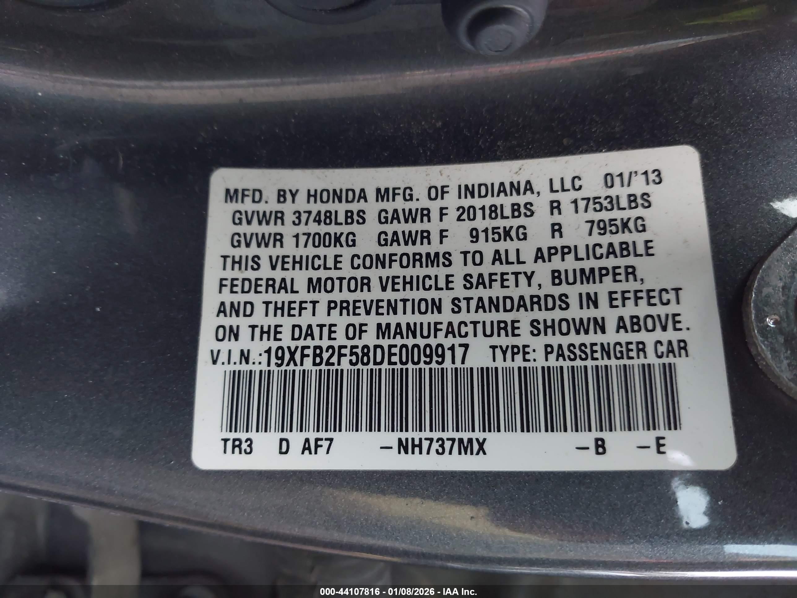 HONDA CIVIC image 9