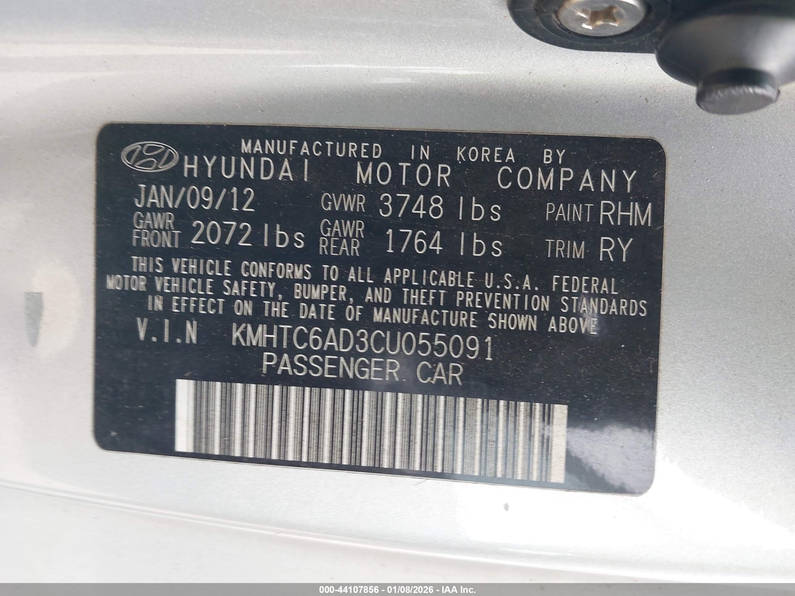 HYUNDAI VELOSTER image 9