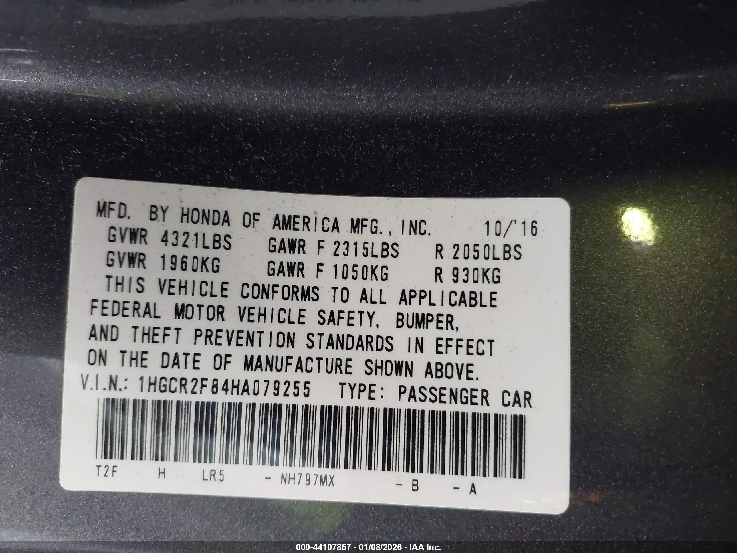 HONDA ACCORD image 9