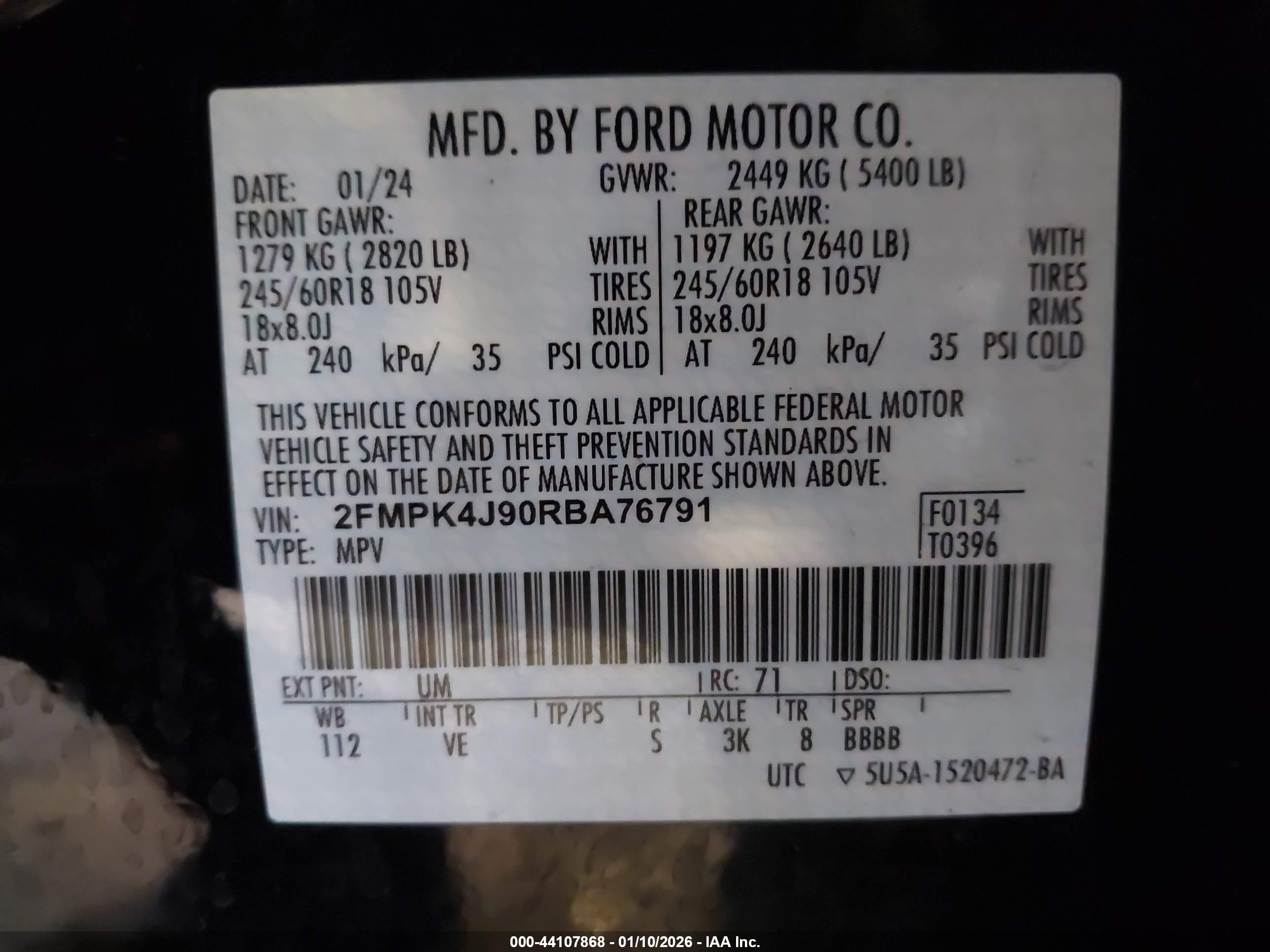 FORD EDGE image 9